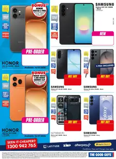 Preview of The Good Guys DMTD - valid from 09/07/2026 | Page: 6 | Products: Battery, Phone, Watch, Camera