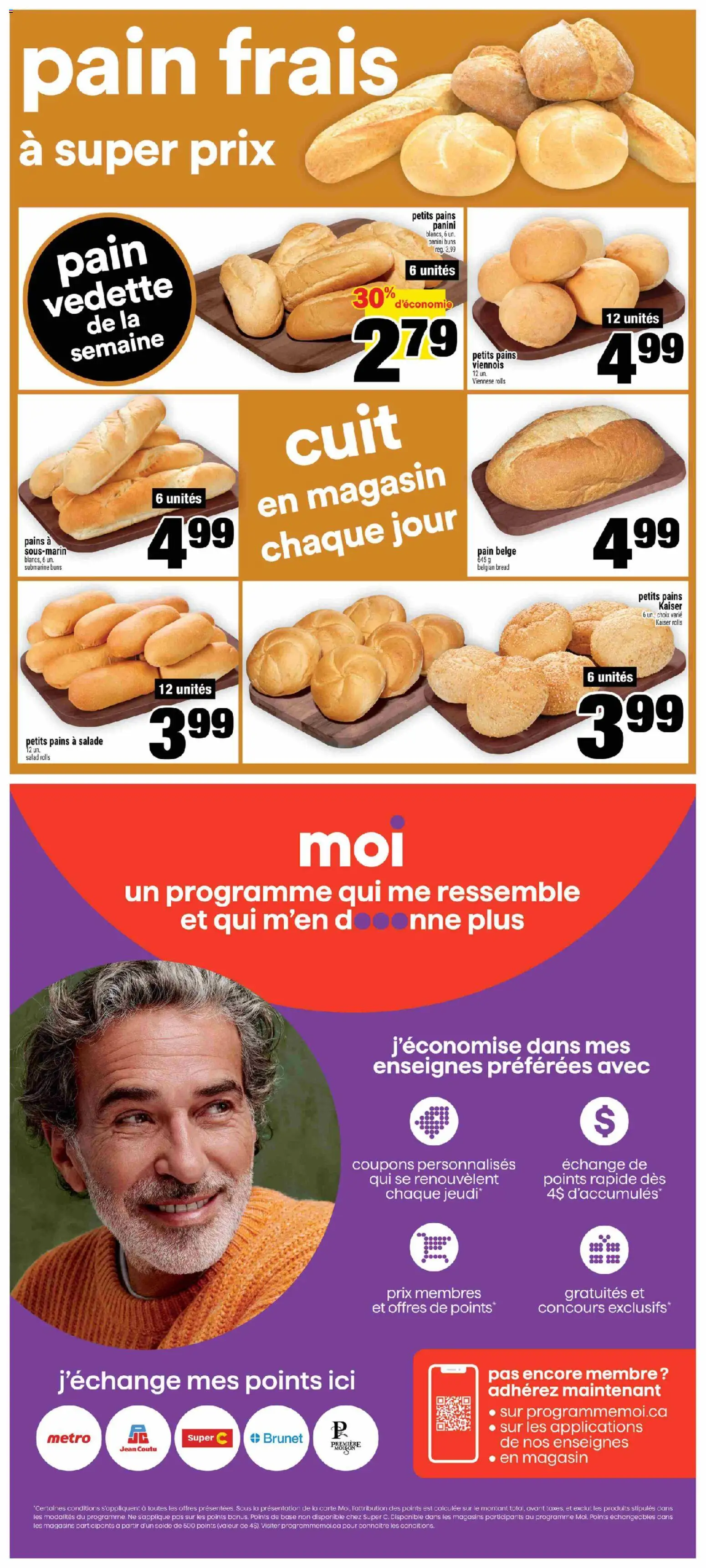 Super C flyer valid from Aug 20, 2026 | Page: 13 | Products: Salad, Bread