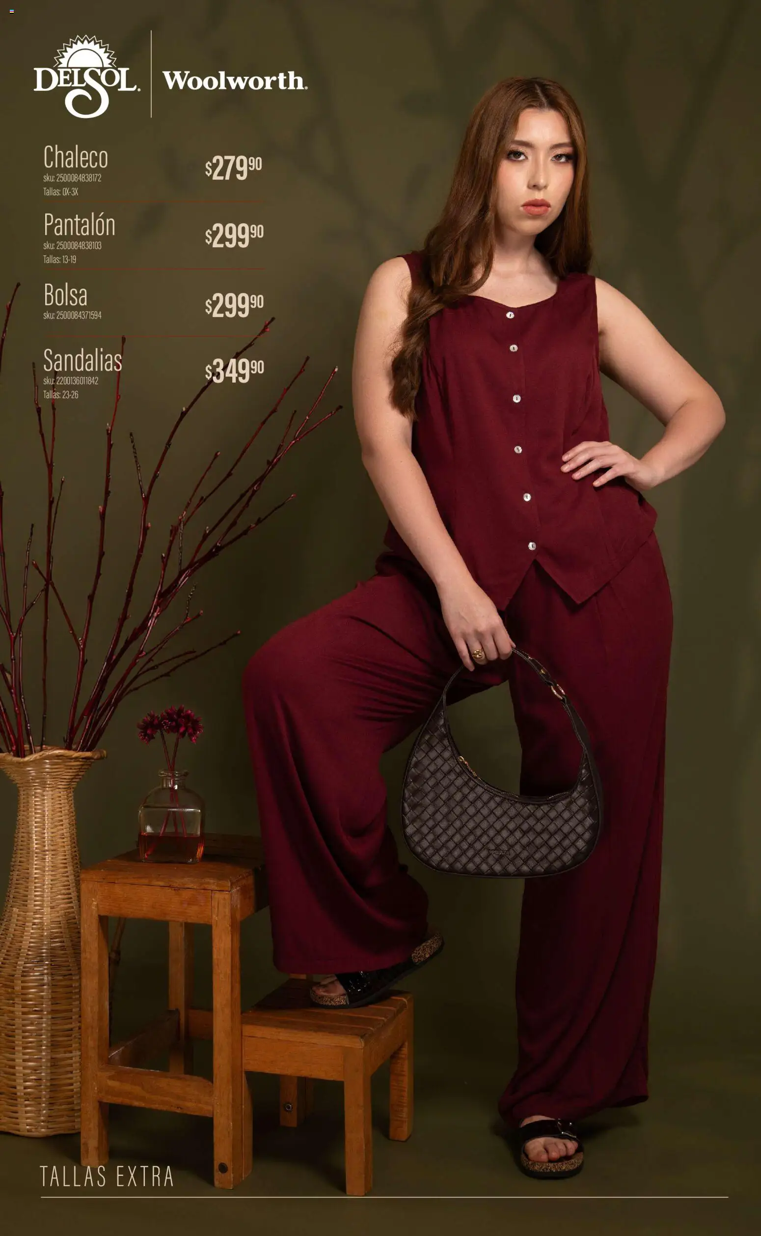 Nuevas ofertas de Del Sol y Woolworth válidas en toda la República Mexicana desde el 01/10/2026. ¡Encuentra las mejores ofertas en Del Sol y Woolworth catálogo Luce el Otoño en Tiendas! | Página: 4