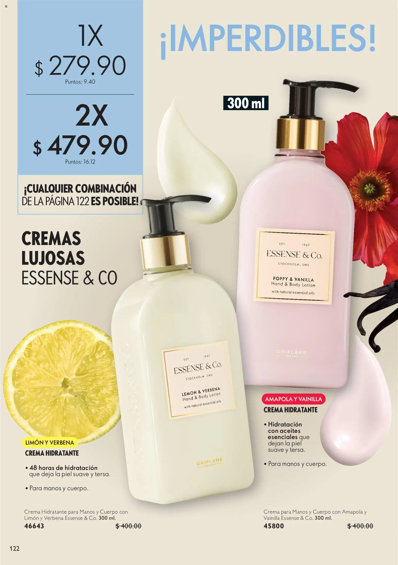 Nuevas ofertas de Oriflame válidas en toda la República Mexicana desde el 30.05.2026. ¡Encuentra las mejores ofertas en Oriflame campaña 8 2026! | Página: 122