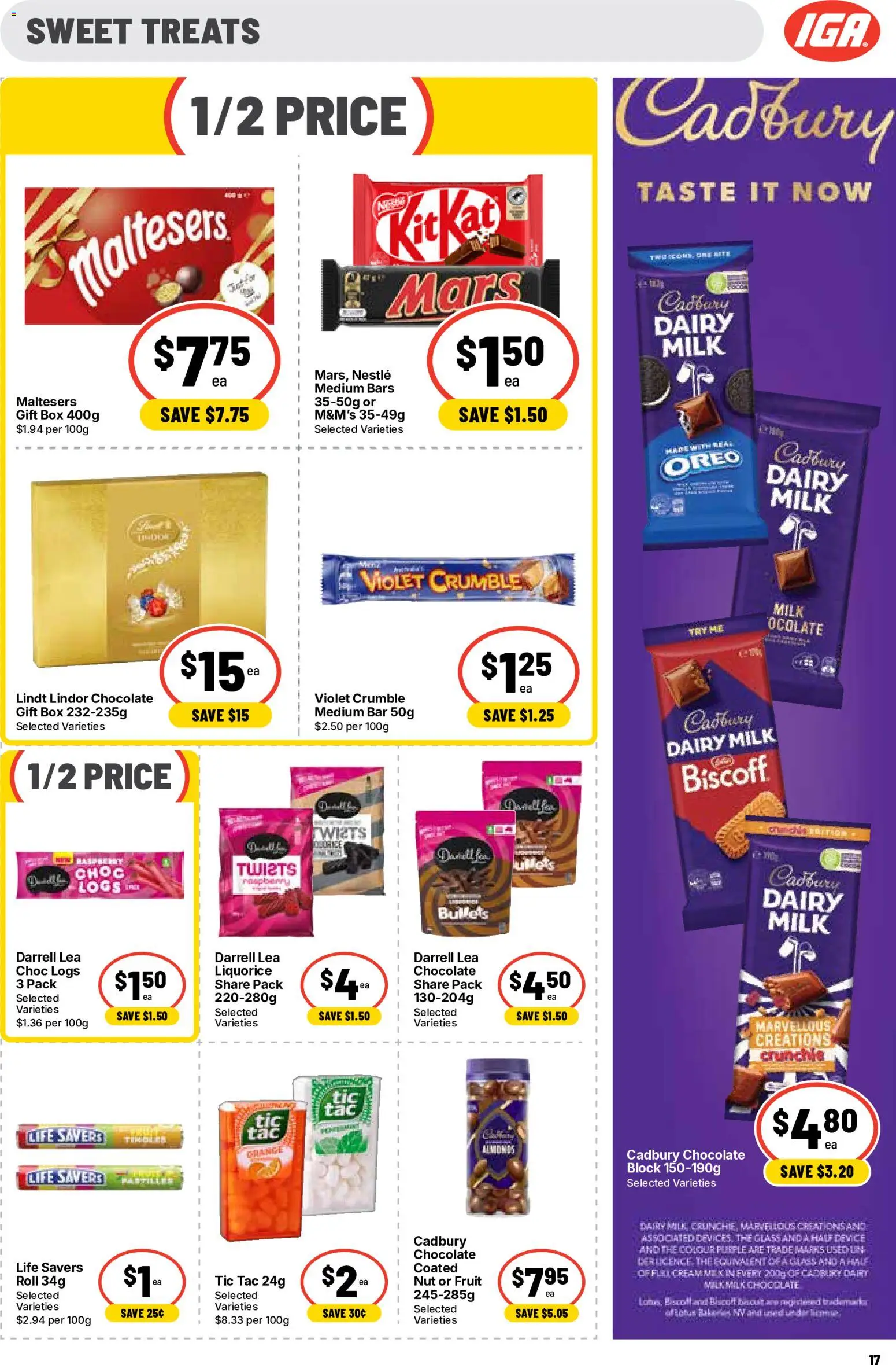 Ritchies catalogue - valid from 30/09/2026 | Page: 17 | Products: Milk, Chocolate, Cream, Oreo