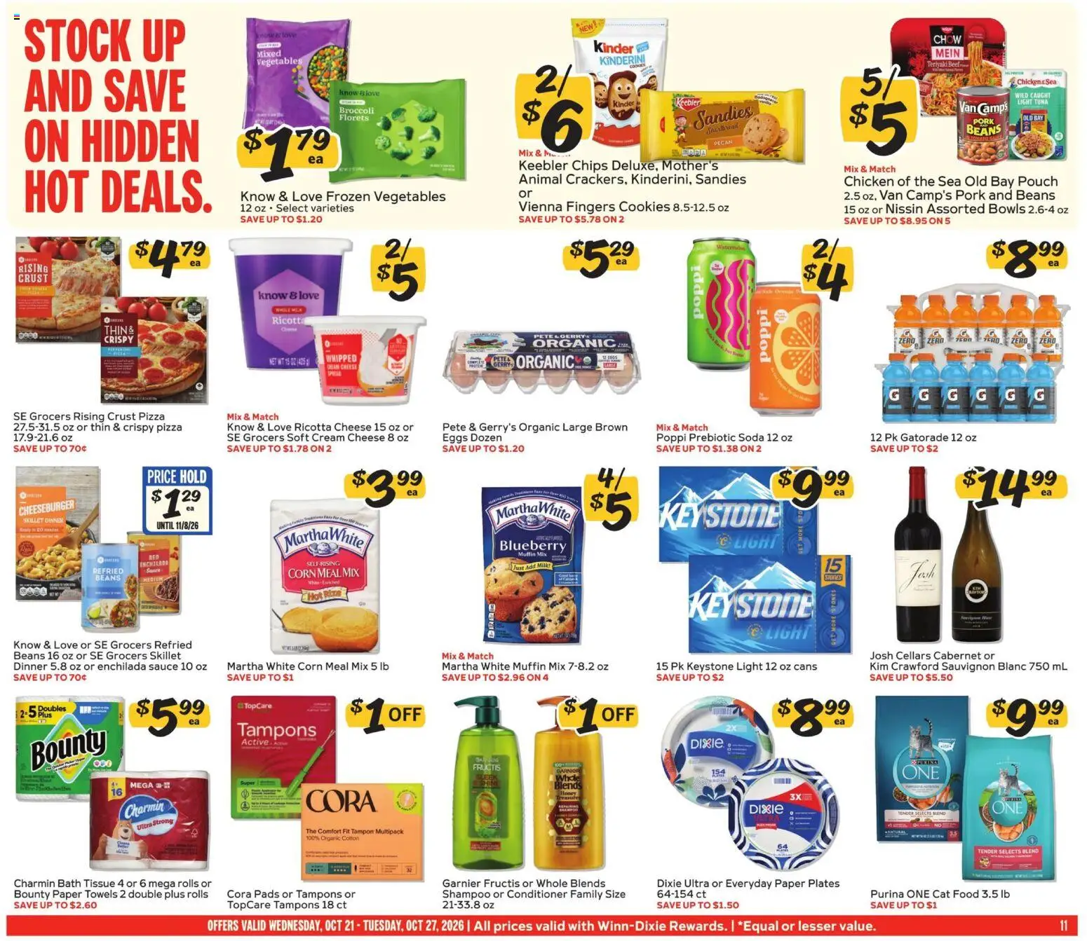 Winn Dixie Weekly Ad - valid from 10/21/2026 | Page: 11