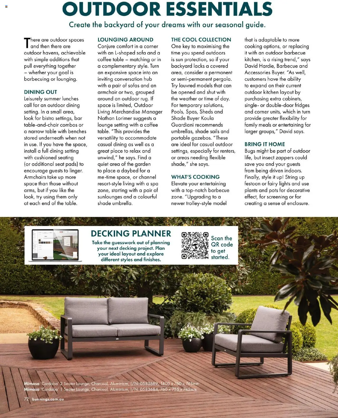 Bunnings Warehouse catalogue - valid from 25/08/2025 | Page: 72 | Products: Sofa, Sofas, Coffee, Decking