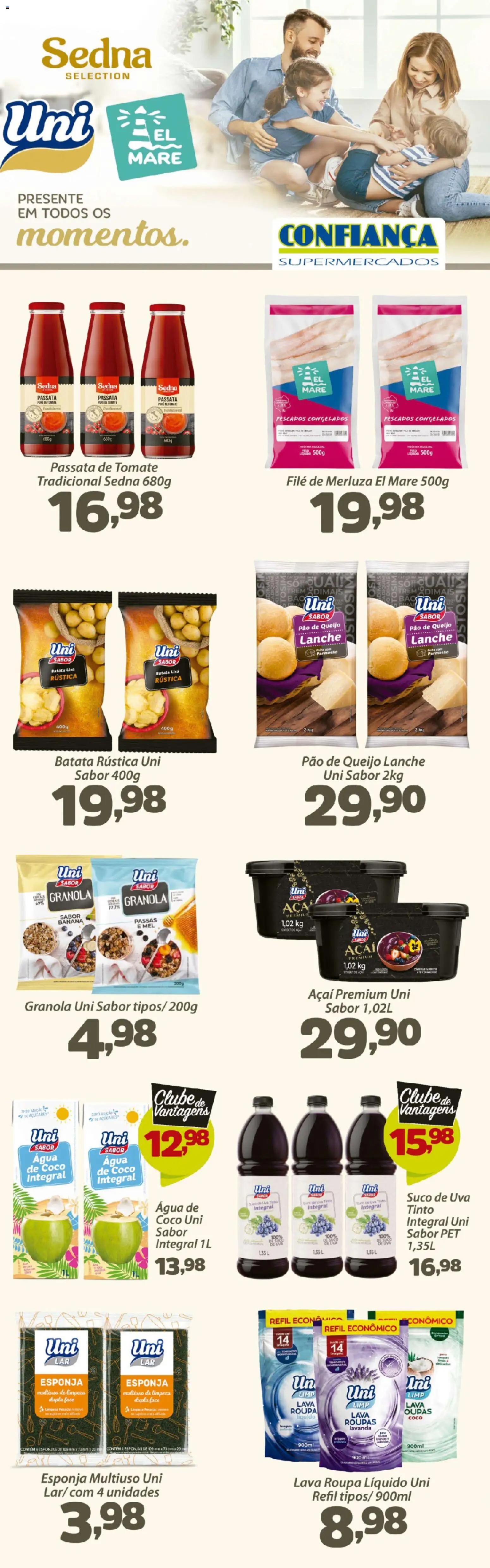 Confiança Folheto - válido de 14.04.2026 | Página: 5 | Produtos: Coco, Queijo, Roupas, Pão de queijo