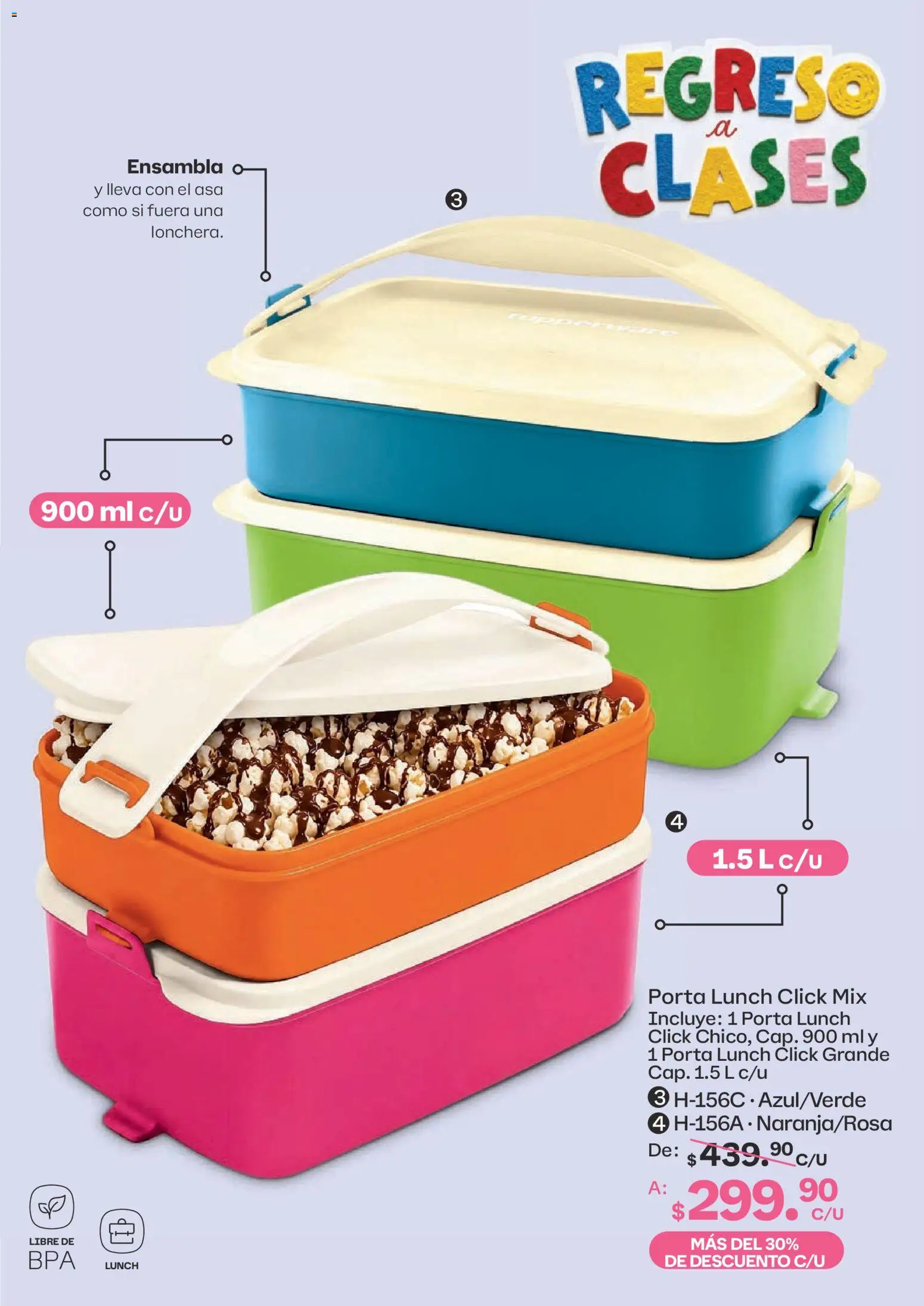 Nuevas ofertas de Tupperware válidas en toda la República Mexicana desde el 13/07/2026. ¡Encuentra las mejores ofertas en Tupperware catálogo! | Página: 37