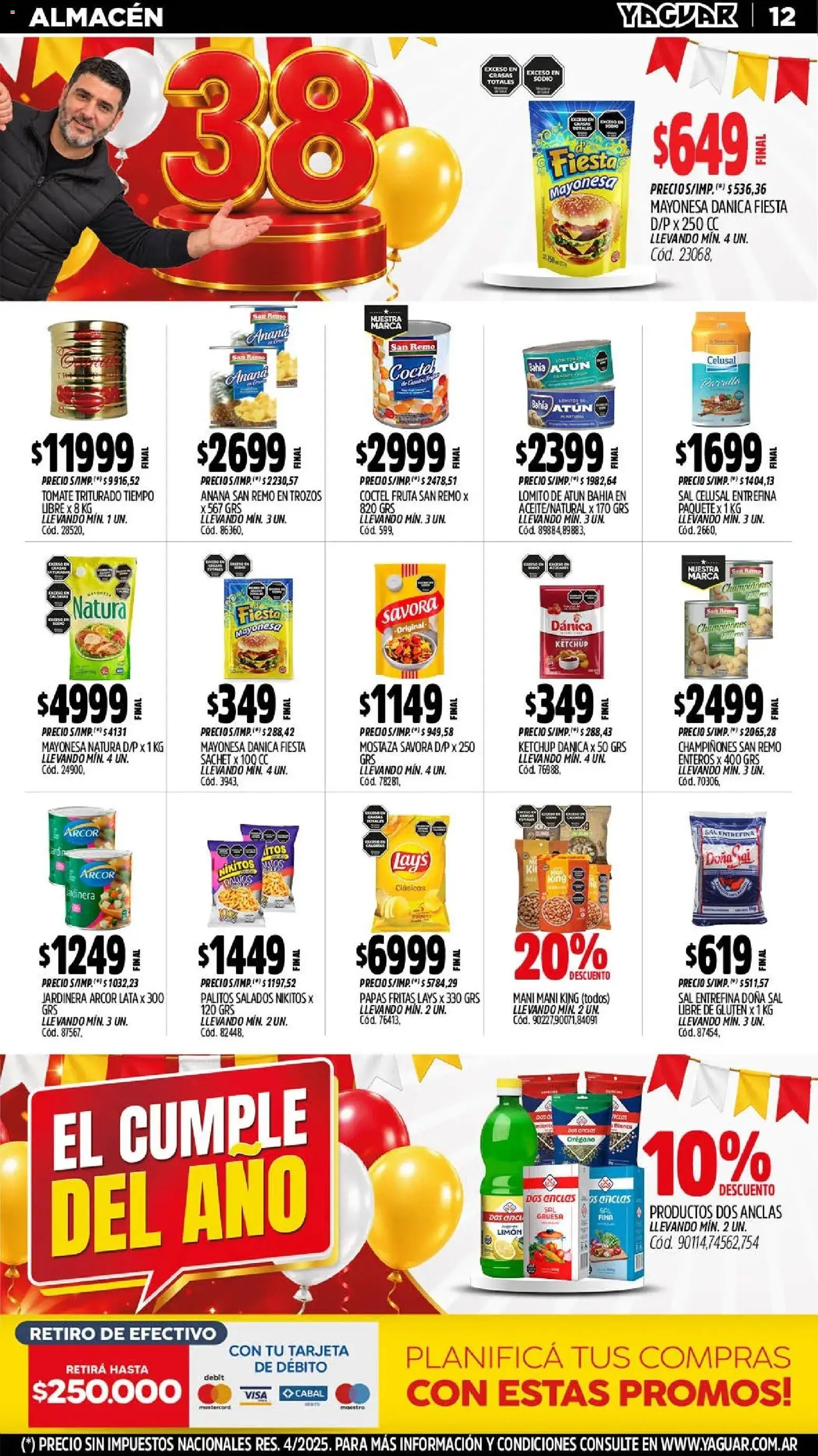 Yaguar - Oferta Semanal Chaco │ válido desde el 12/10/2026 | Página: 13