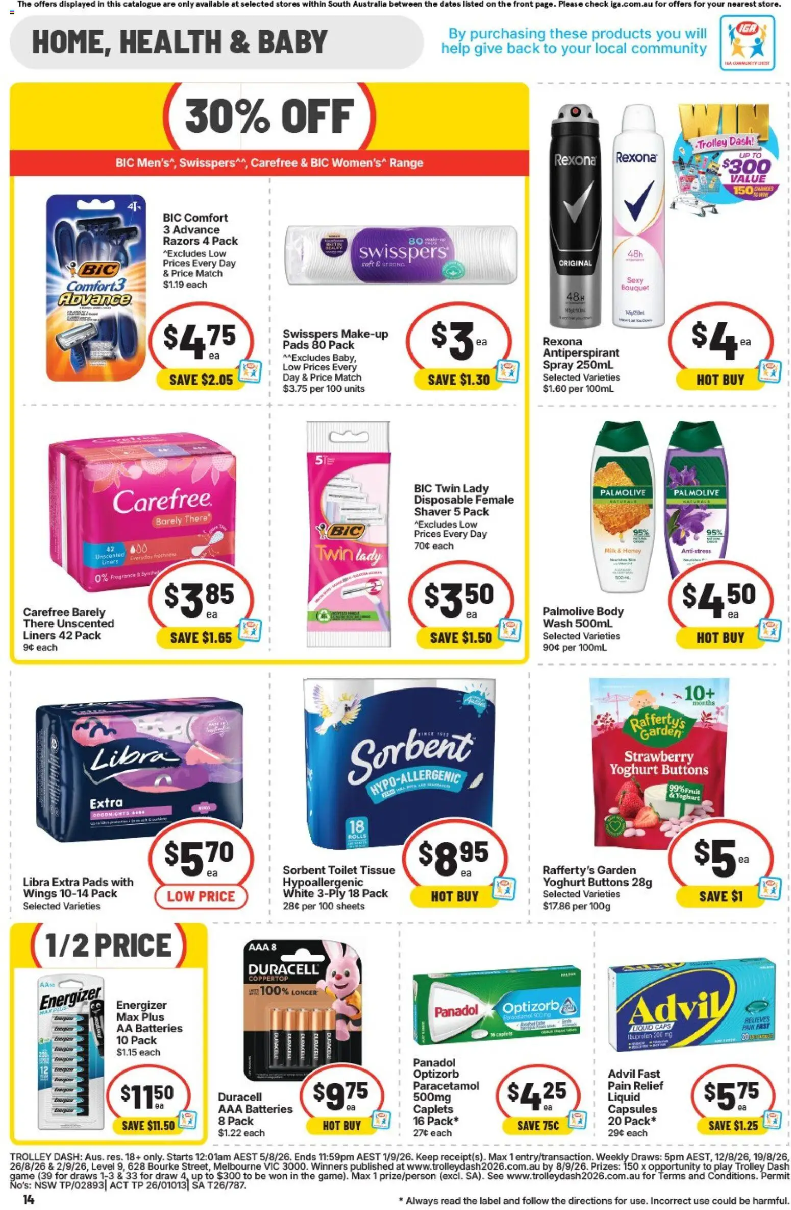 IGA catalogue - valid from 12/08/2026 | Page: 15 | Products: Fragrance, Makeup, Antiperspirant, Capsules