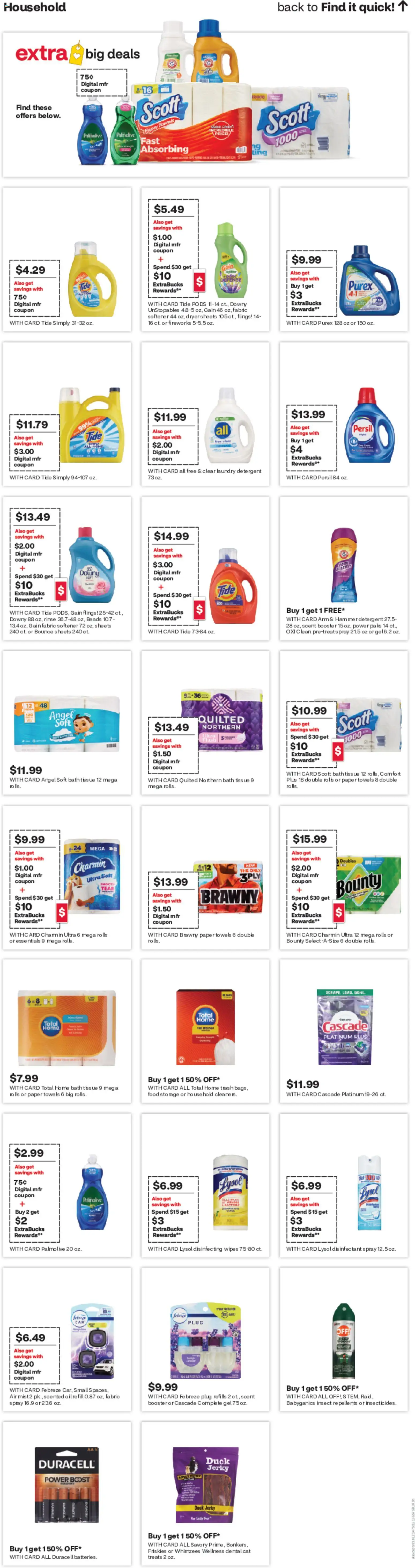 CVS Pharmacy Weekly Ad - ME - valid from 07.06.2026 | Page: 19 | Products: Bath, Hammer, Oil, Fabric softener