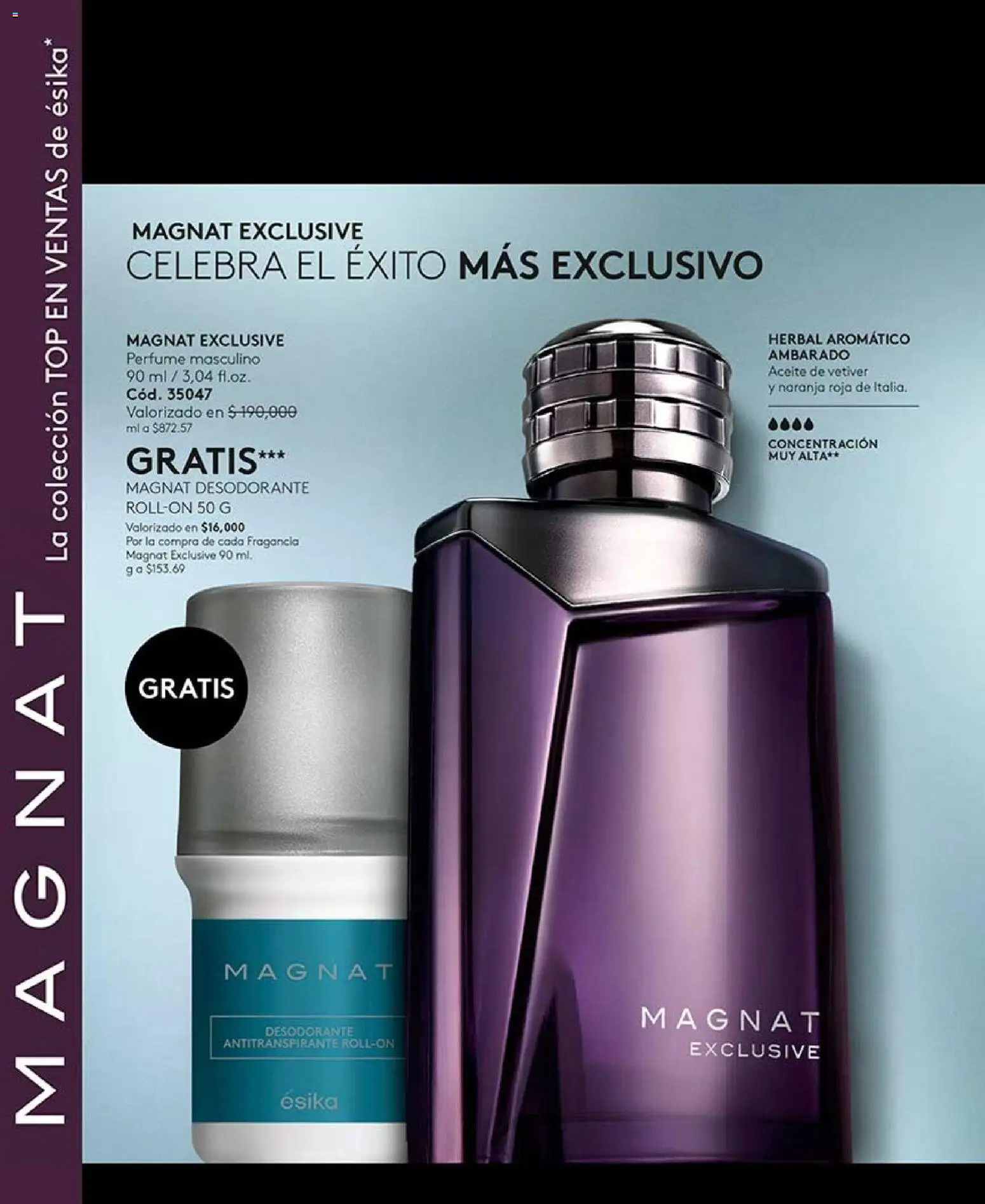 Ésika revista - valida desde el 28/08/2026 | Página: 134 | Productos: Perfume, Top, Desodorante, Antitranspirante