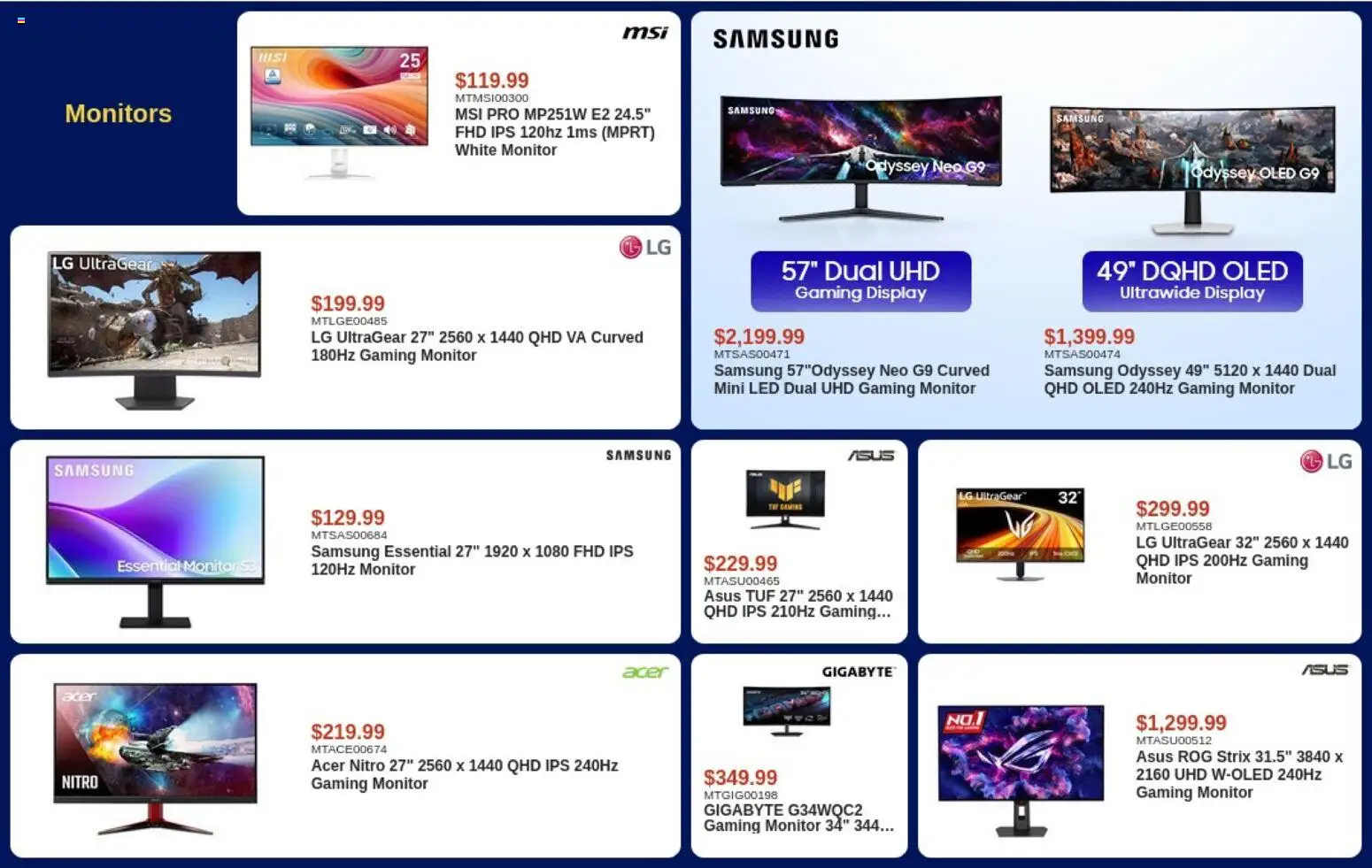 Canada Computers flyer valid from Jul 21, 2026 | Page: 4 | Products: Monitor