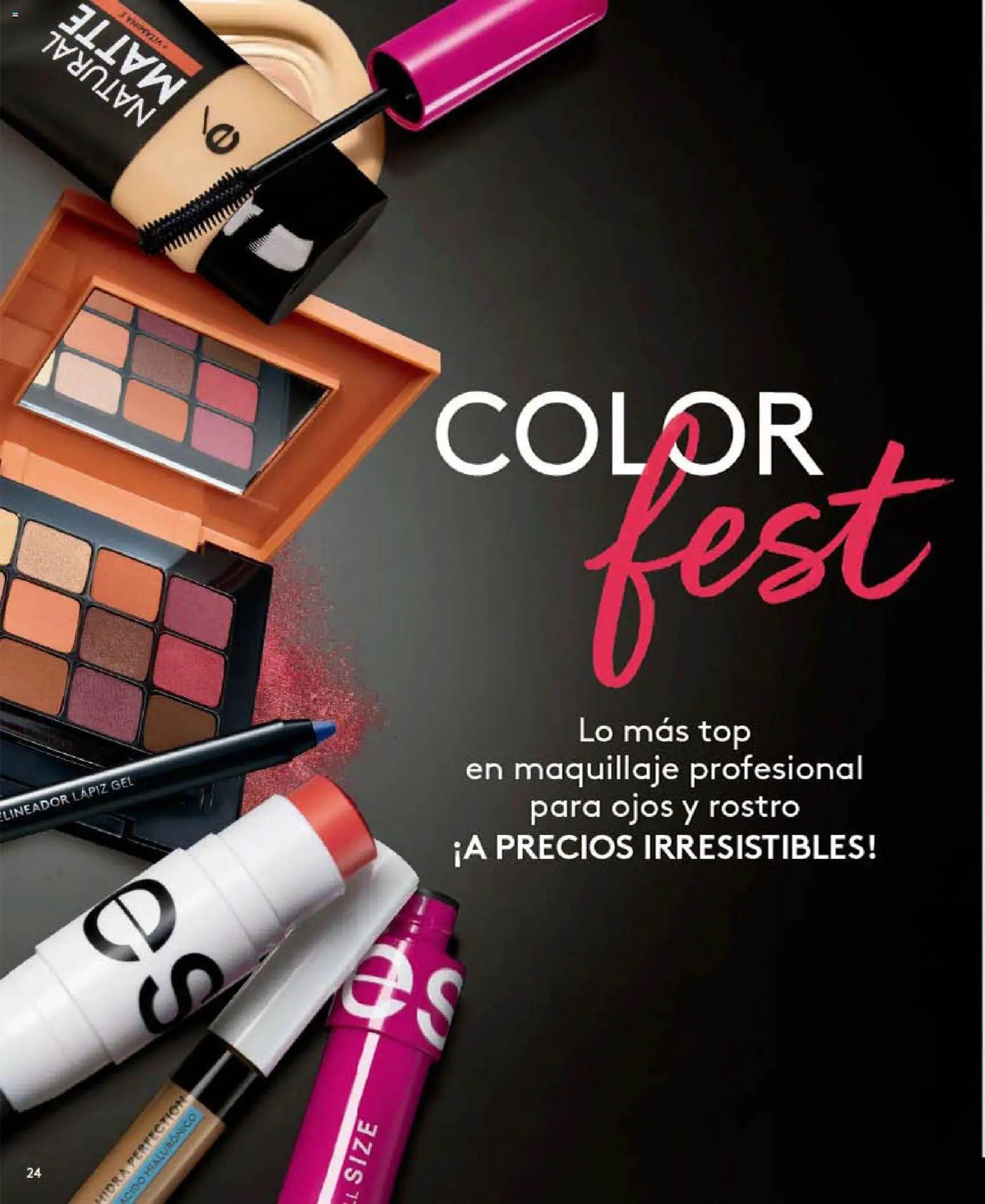 Catálogo Ésika Campaña 10 │ válido desde el 01.06.2026 | Página: 24 | Productos: Top, Maquillaje