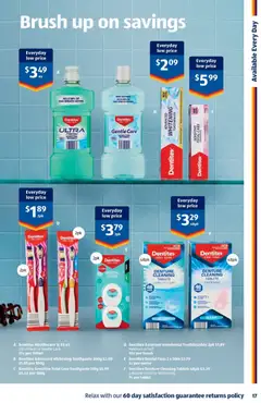 Preview of Dentitex Mouthwash 1L $3.49, Ultra Fresh or Gentle Care - valid from 25/08/2026 | Page: 17
