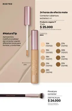 Vista previa Catálogo Natura Ciclo 7 válido desde el 06.05.2026 | Página: 127 | Productos: Mate, Pincel