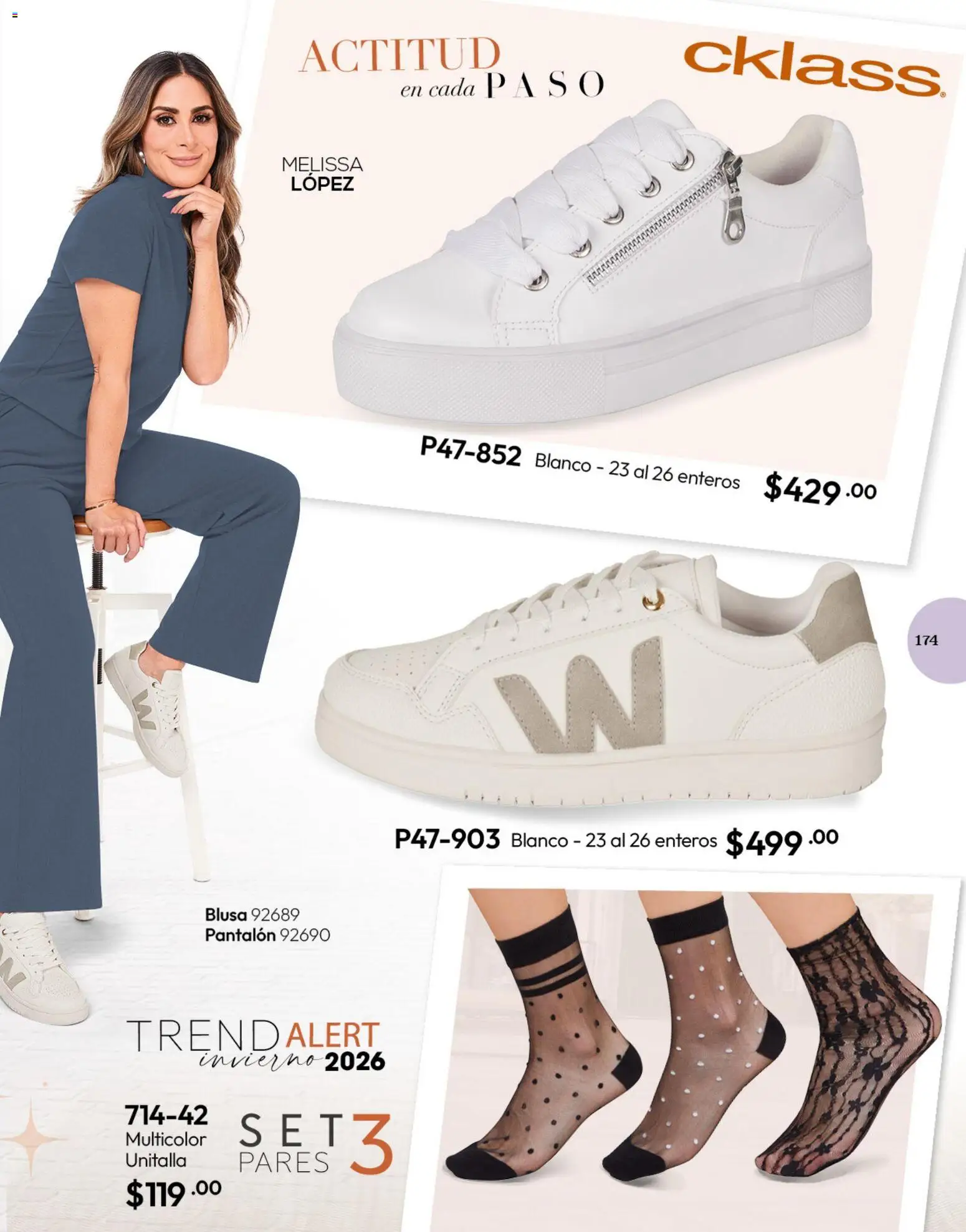 Nuevas ofertas de Cklass válidas en toda la República Mexicana desde el 11/09/2026. ¡Encuentra las mejores ofertas en Cklass catálogo Calzado Invierno! | Página: 178 | Productos: Blusa