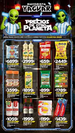 Vista previa Yaguar - Oferta Semanal Córdoba válido desde el 13/07/2026