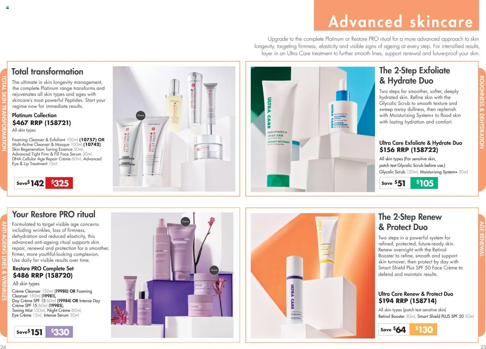 Nutrimetics catalogue - valid from 26/06/2026 | Page: 13 | Products: Scrub, Retinol, Sensitive skin, Treatment