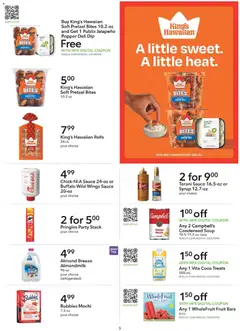 Preview of Publix weekly ads valid from 07/15/2026 | Page: 3 | Products: Bakery, Clip, Sauce