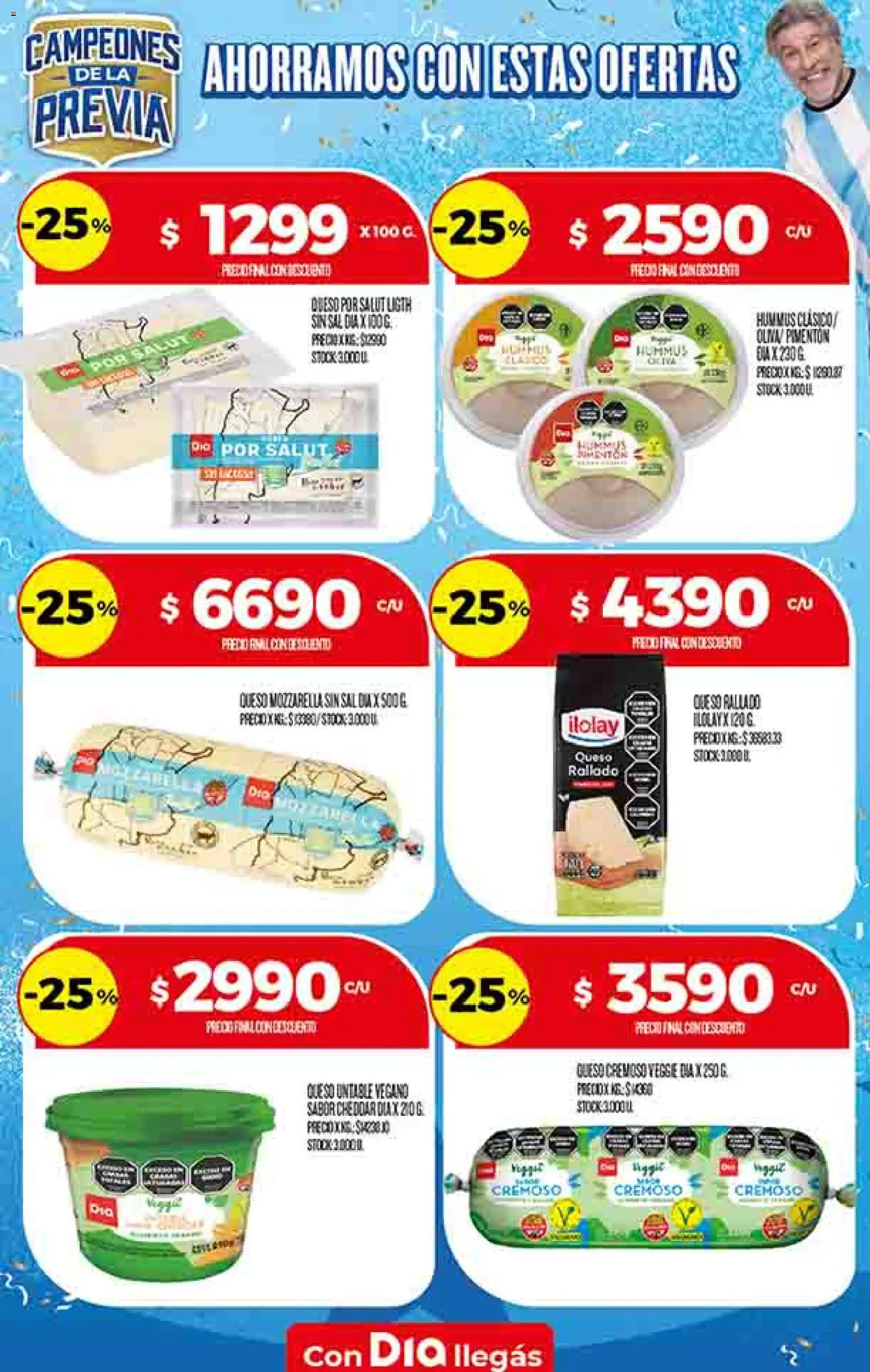 Supermercado DIA Ofertas │ válido desde el 13.05.2026 | Página: 28 | Productos: Sal, Pimentón, Queso