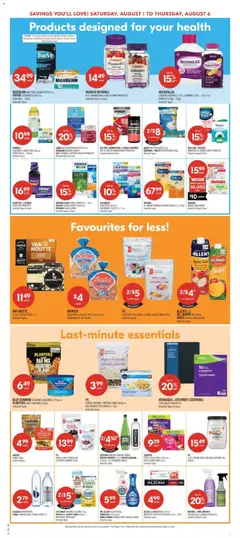 Preview of Shoppers weekly flyer / circulaire from shop Shoppers valid from Jul 31, 2026 | Page: 14