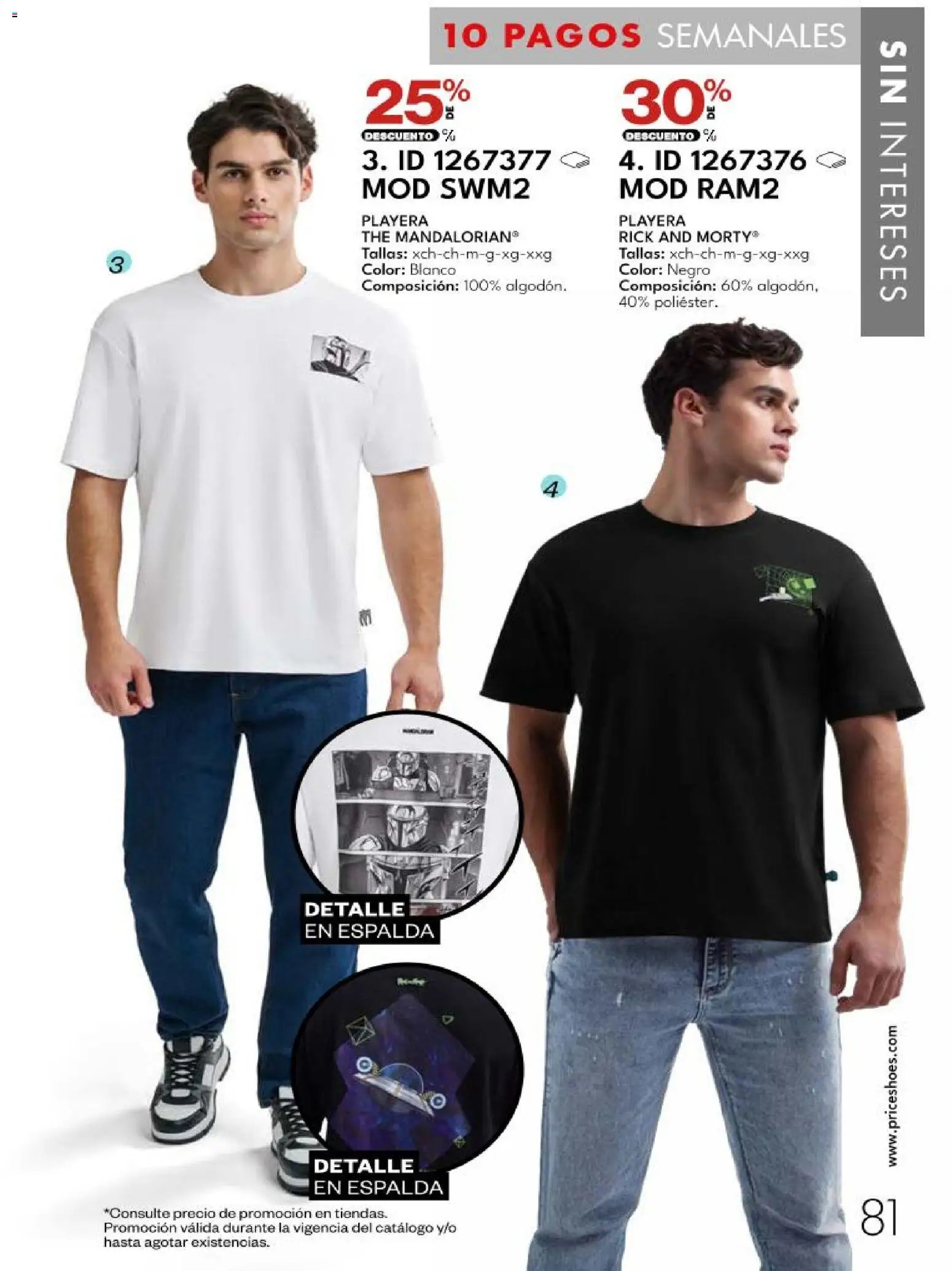 Nuevas ofertas de Price Shoes válidas en toda la República Mexicana desde el 27/10/2026. ¡Encuentra las mejores ofertas en Price Shoes catálogo! | Página: 81