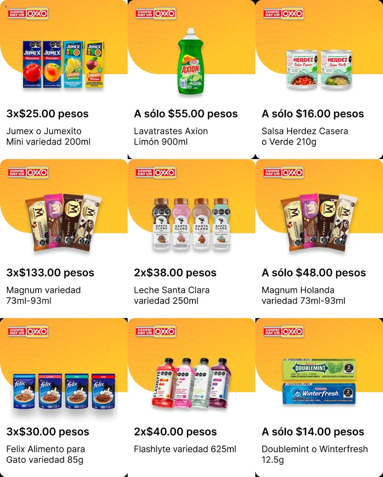 Nuevas ofertas de OXXO válidas en toda la República Mexicana desde el 03/09/2026. ¡Encuentra las mejores ofertas en OXXO folleto! | Página: 8 | Productos: Almendras, Durazno, Manzana, Magnum