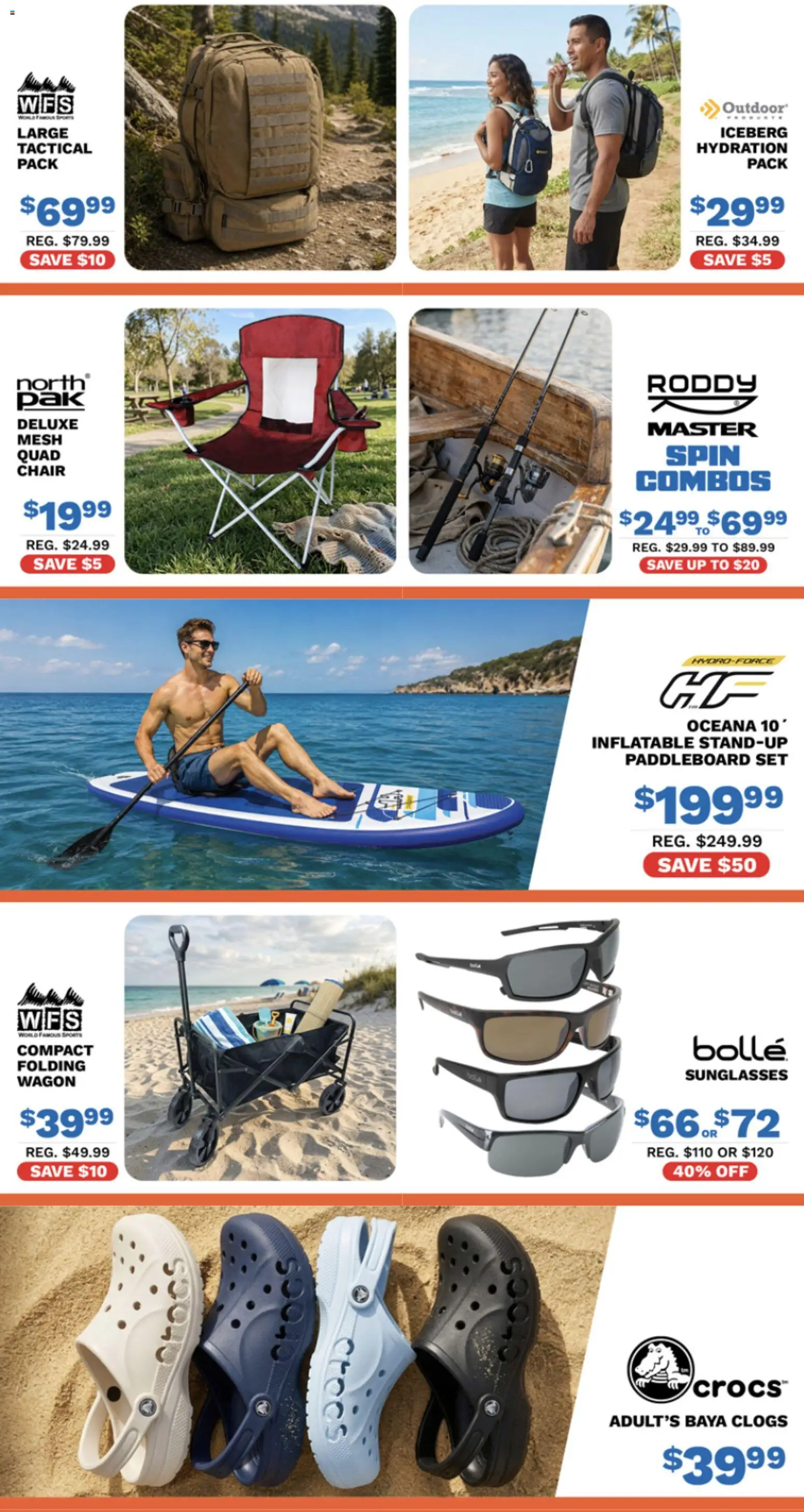 Big 5 Sporting Goods Weekly Ad - valid from 09/09/2026 | Page: 2 | Products: Chair, Paddleboard