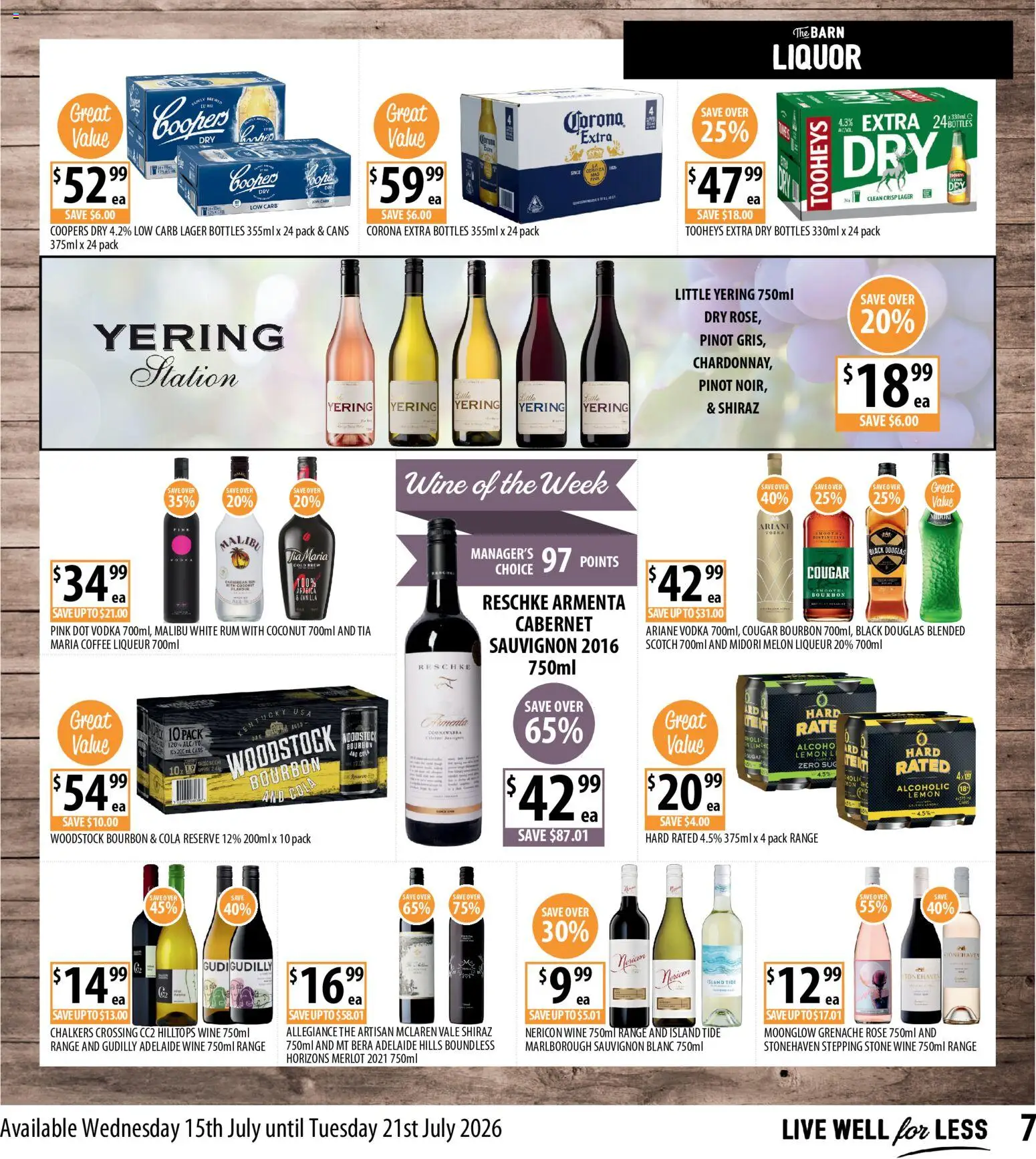Supabarn catalogue - valid from 15/07/2026 | Page: 7 | Products: Wine, Melon, Lemon, Coconut