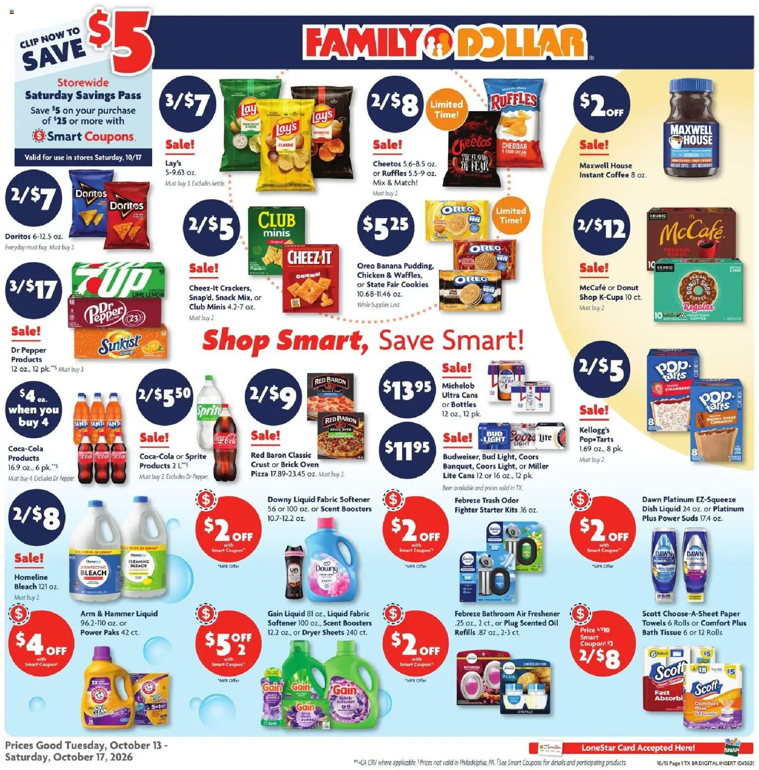 Family Dollar Weekly Ad - valid from 10/13/2026 | Page: 1
