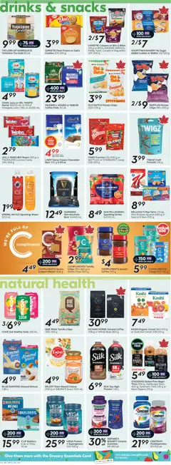 Preview of Sobeys weekly flyer / circulaire from shop Sobeys valid from 21.05.2026 | Page: 10 | Products: Tea, Kettle, Milk, Butter