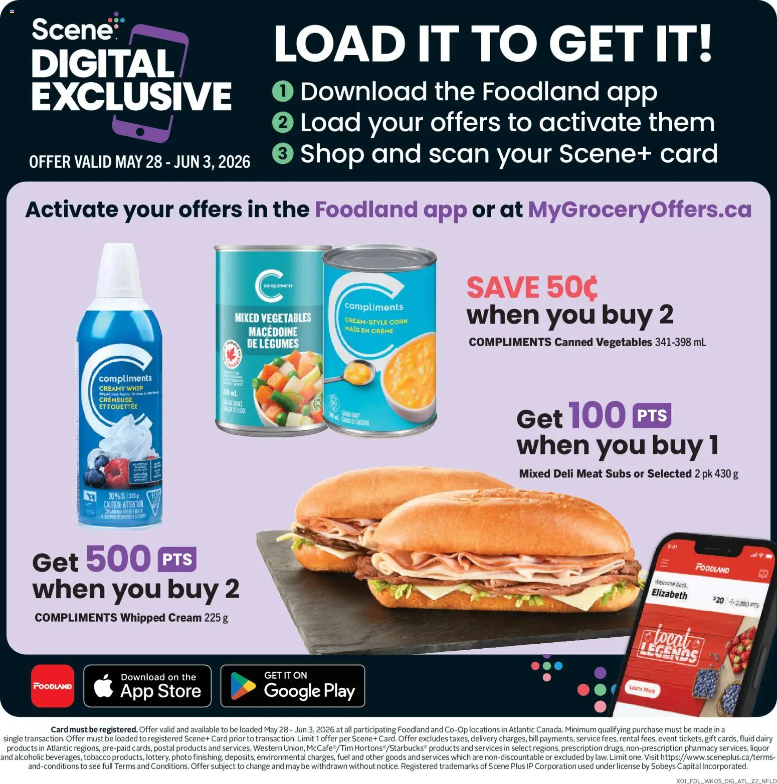 Foodland flyer valid from 28.05.2026 | Page: 13 | Products: Cream