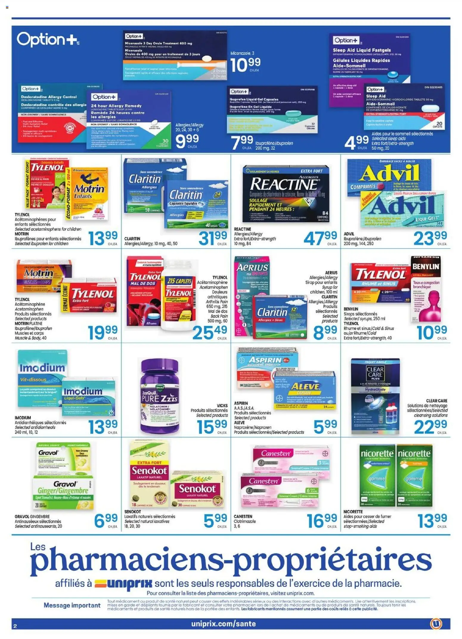 Uniprix flyer valid from 11.06.2026 | Page: 2 | Products: Cream, Case