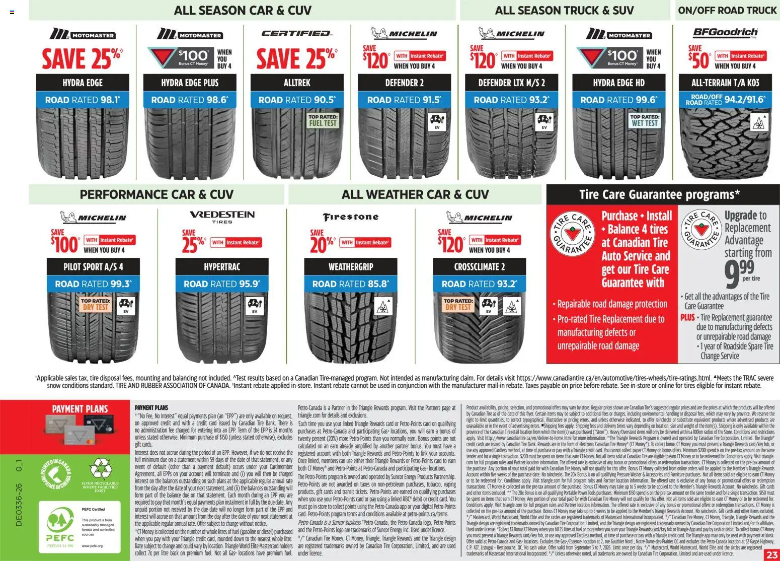 Canadian Tire flyer valid from Sep 3, 2026 | Page: 23 | Products: Tools