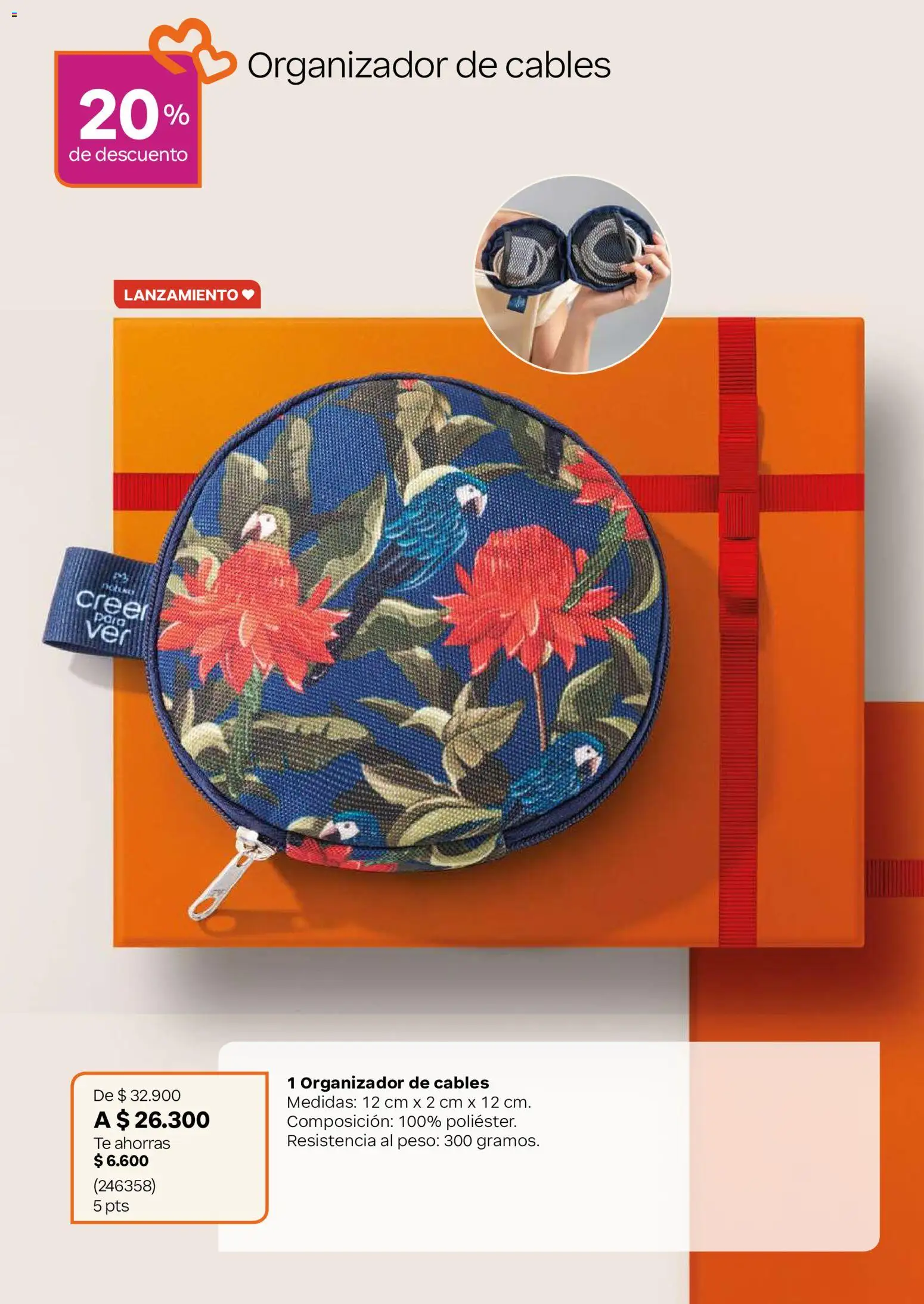 Natura revista - valida desde el 22/07/2026 | Página: 43 | Productos: Té, Peso, Organizador