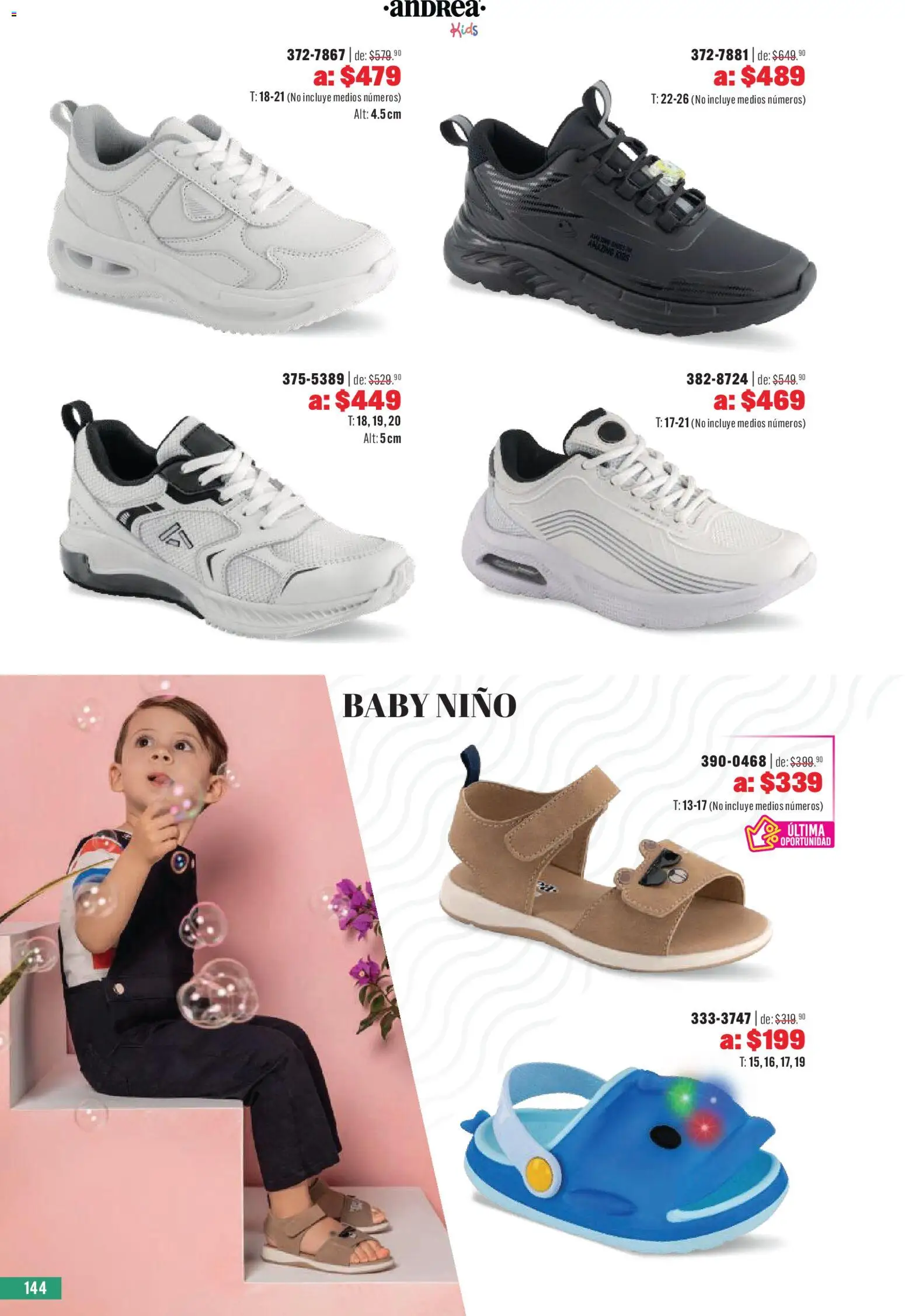 Nuevas ofertas de Andrea válidas en toda la República Mexicana desde el 03.05.2026. ¡Encuentra las mejores ofertas en Andrea catálogo Outlet! | Página: 144
