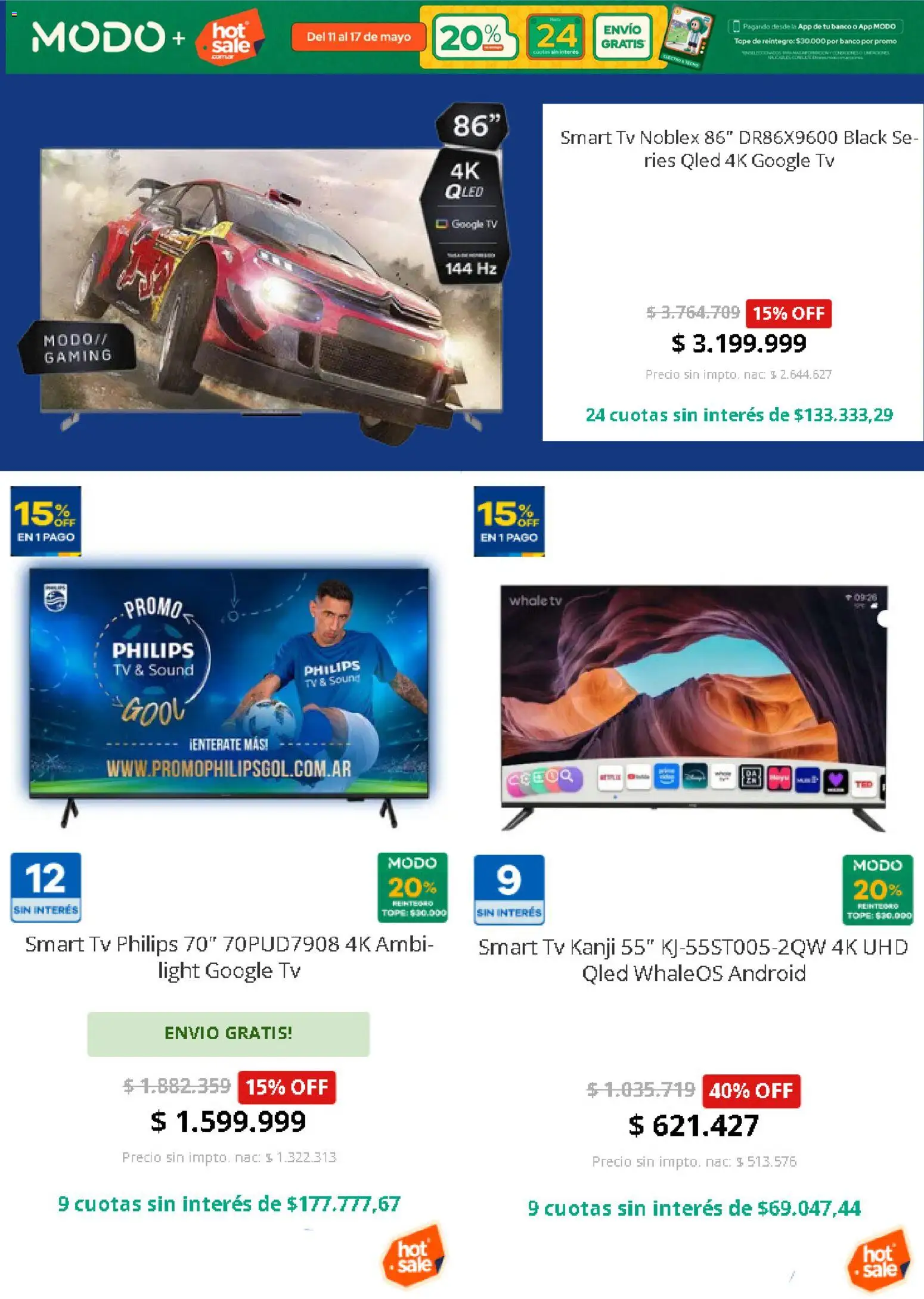 Casa del Audio - Hot Sale │ válido desde el 11.05.2026 | Página: 4 | Productos: Banco