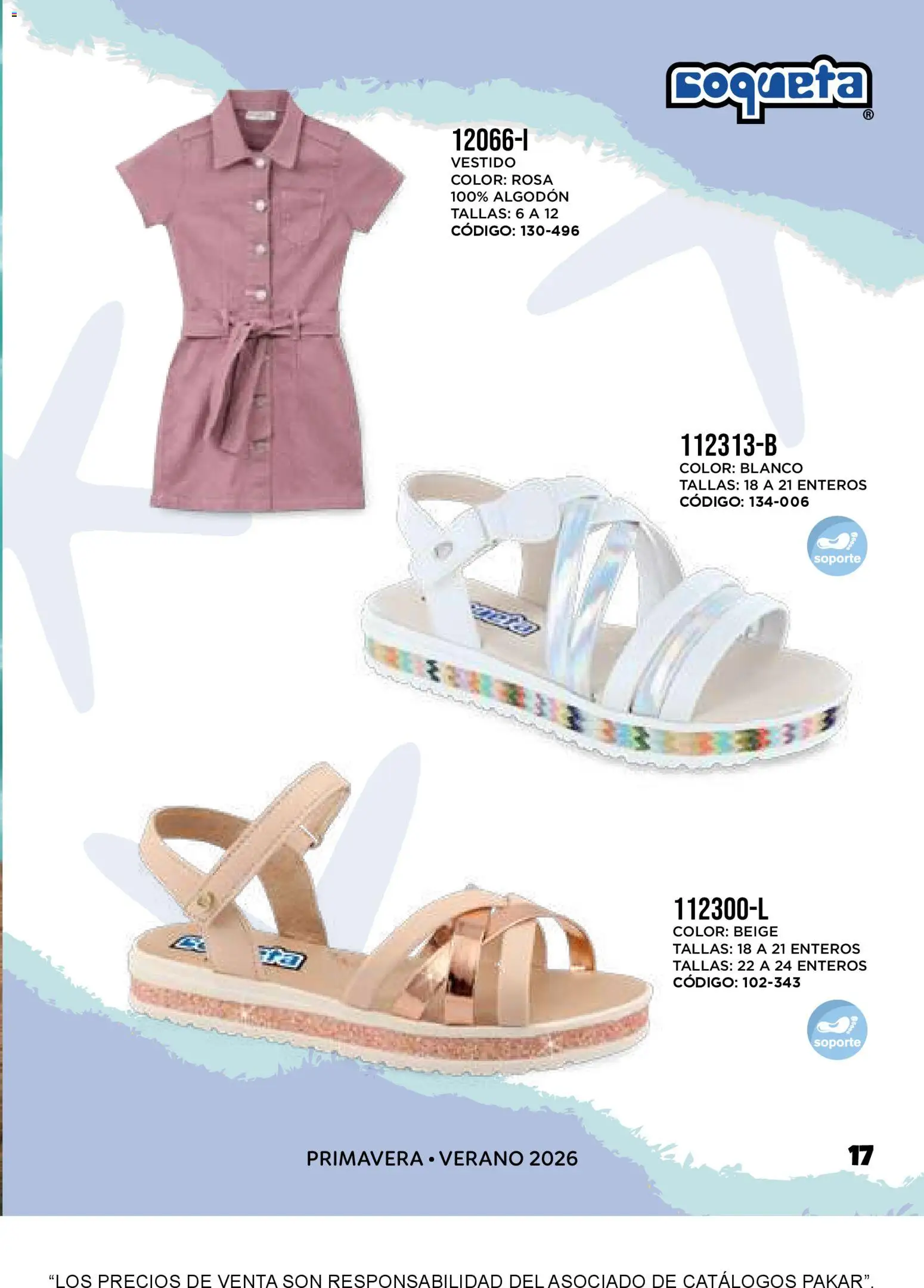 Nuevas ofertas de SC Pakar válidas en toda la República Mexicana desde el 30/01/2026. ¡Encuentra las mejores ofertas en SC Pakar catálogo Coqueta! | Página: 17 | Productos: Algodón, Vestido