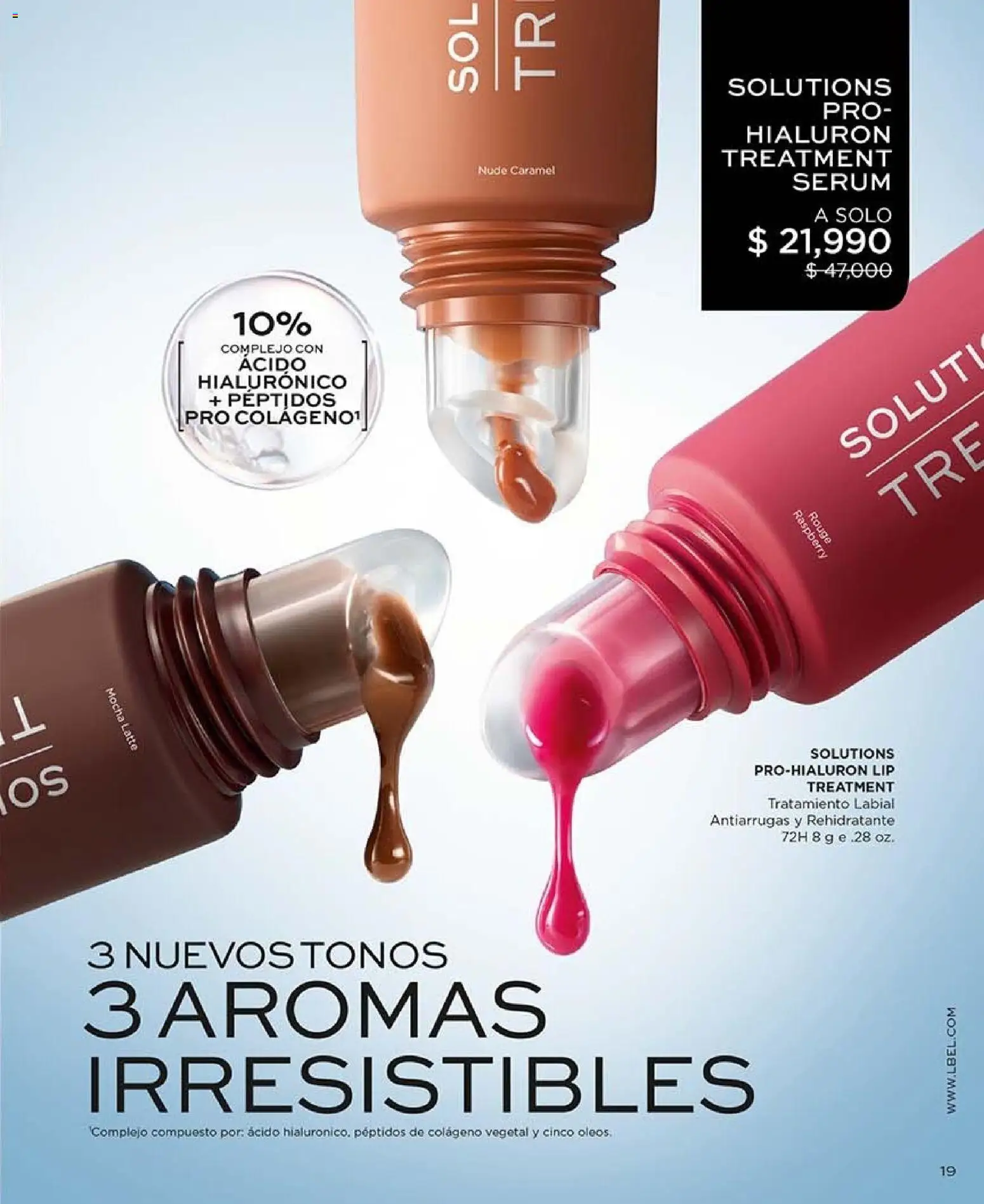 L'Bel revista - valida desde el 30/10/2026 | Página: 19 | Productos: Serum