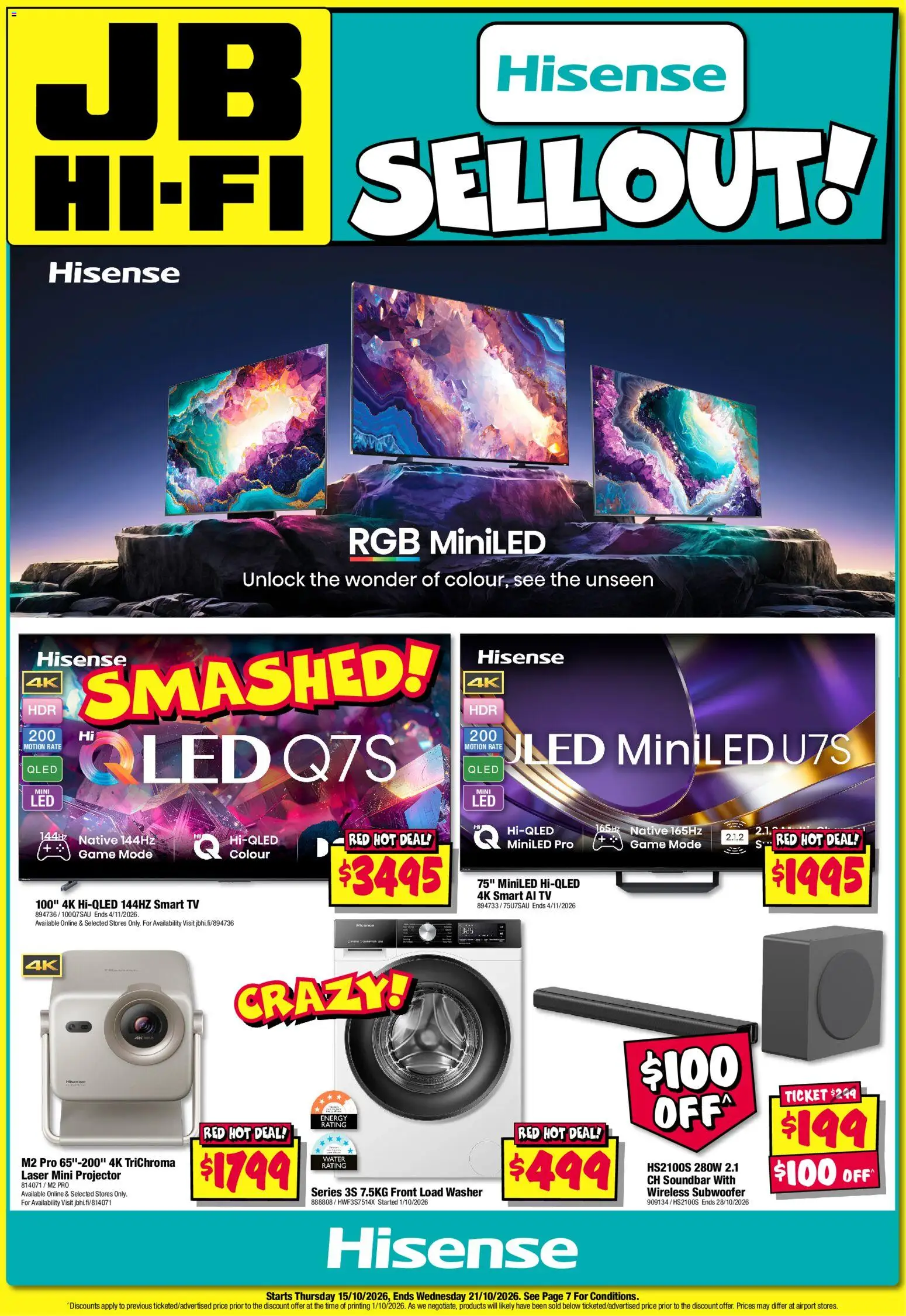 JB Hi-Fi catalogue - valid from 15/10/2026 | Page: 1