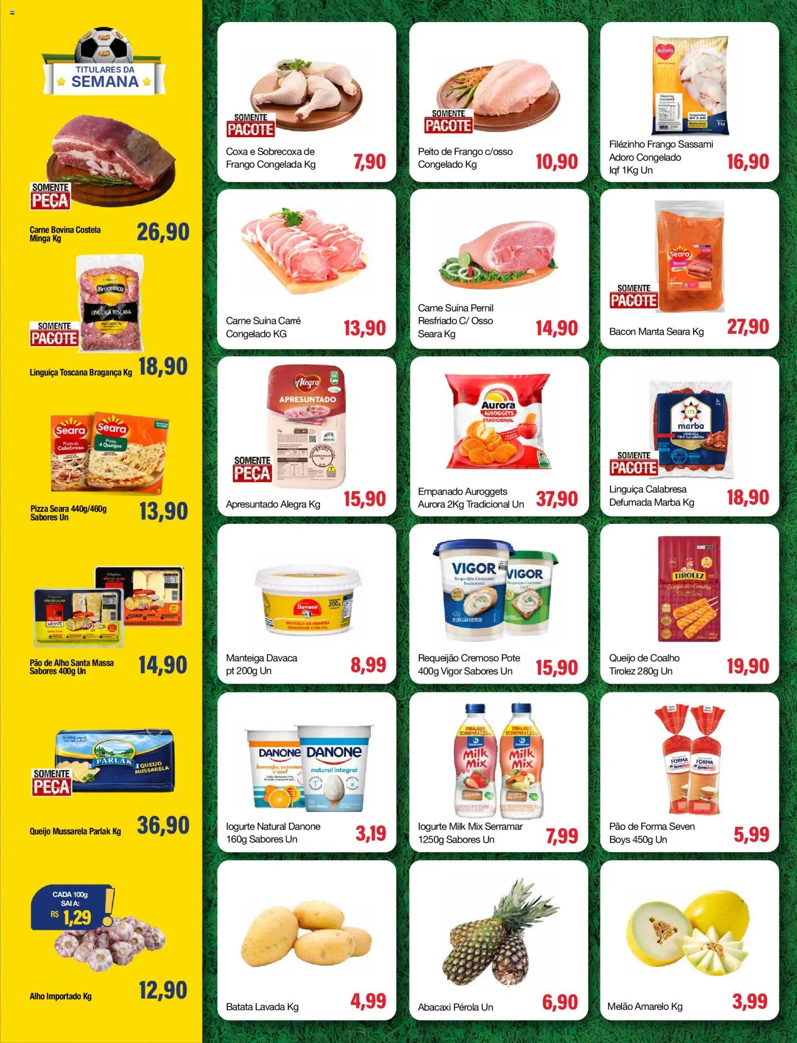 Spani Atacadista Folheto - válido de 14/07/2026 | Página: 2 | Produtos: Pao de alho, Linguiça, Queijo, Pizza
