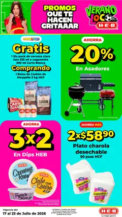 Vista previa de H-E-B folleto, nuevo folleto de la tienda, válido en México a partir del 17/07/2026 | Página: 7
