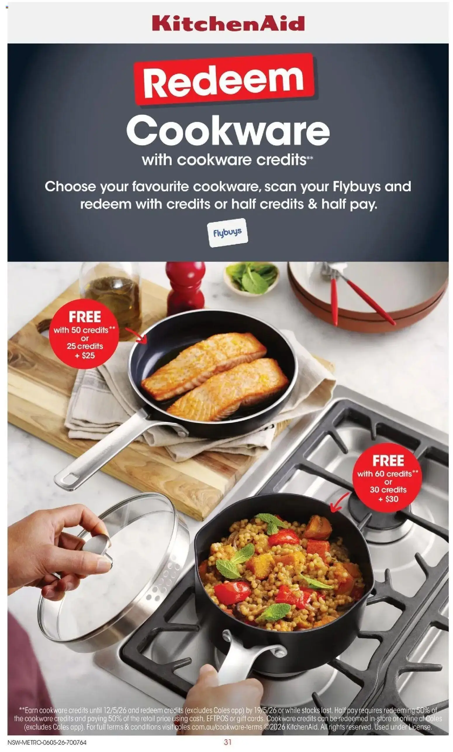 Coles catalogue - valid from 05.05.2026 | Page: 31 | Products: Cookware