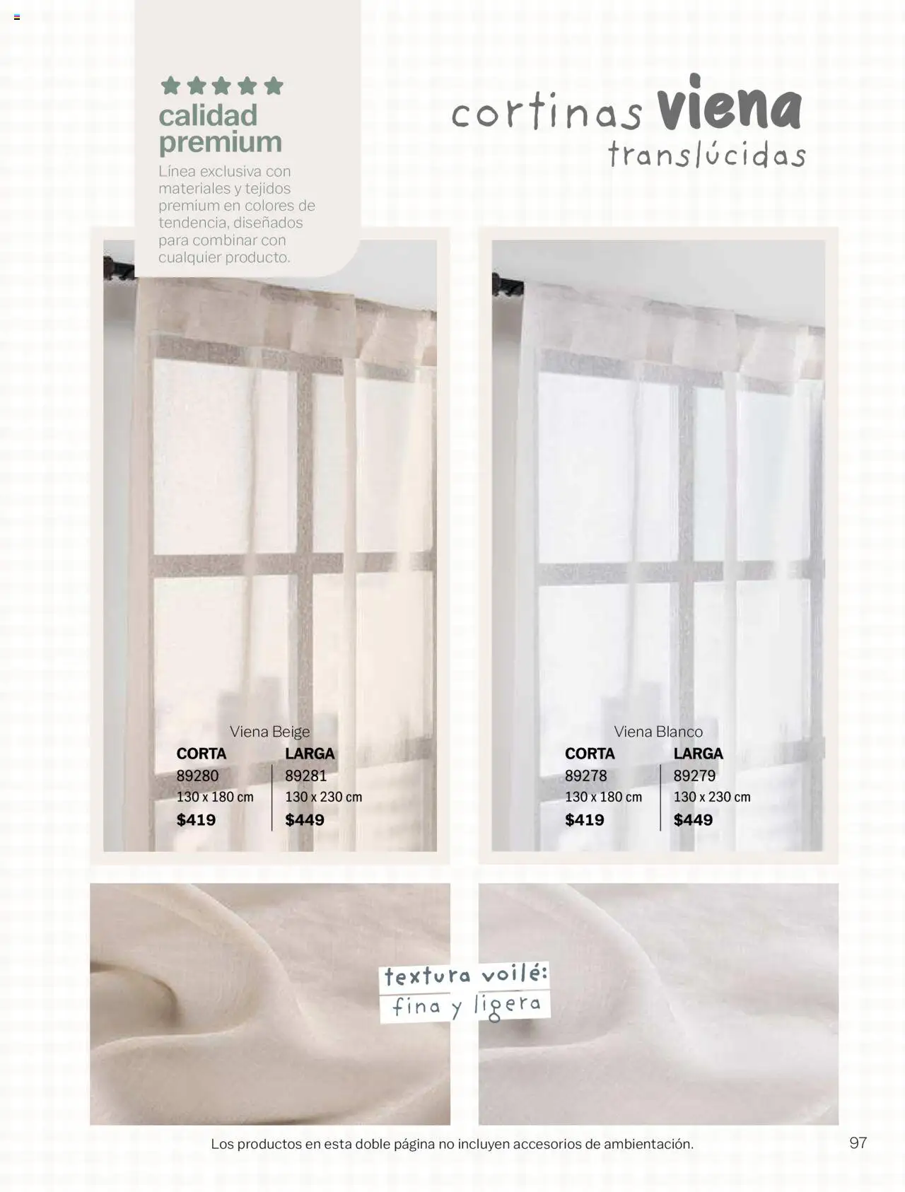 Nuevas ofertas de Vianney válidas en toda la República Mexicana desde el 15/08/2025. ¡Encuentra las mejores ofertas en Vianney - Catálogo Bebé! | Página: 99 | Productos: Cortinas