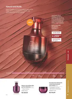 Catálogo Natura - Ciclo 10/2026 - Pré-Visualização do folheto da loja Natura, válido de 22/06/2026 | Página: 67 | Produtos: Fragrância, Blush, Hidratante corporal, Desodorante