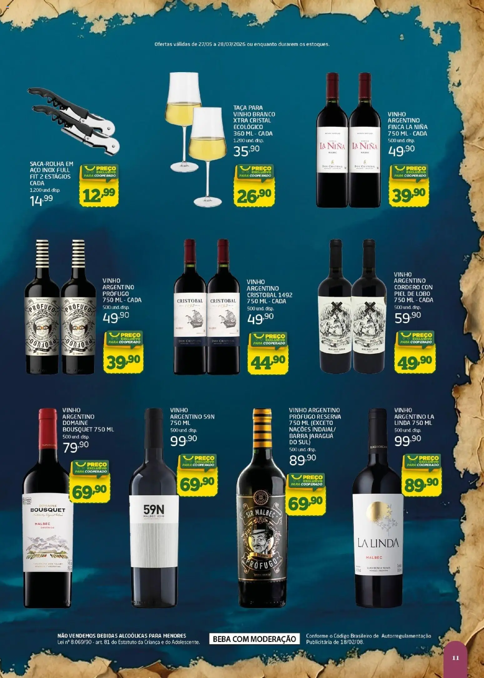 Cooper Folheto - válido de 27.05.2026 | Página: 11 | Produtos: Vinho