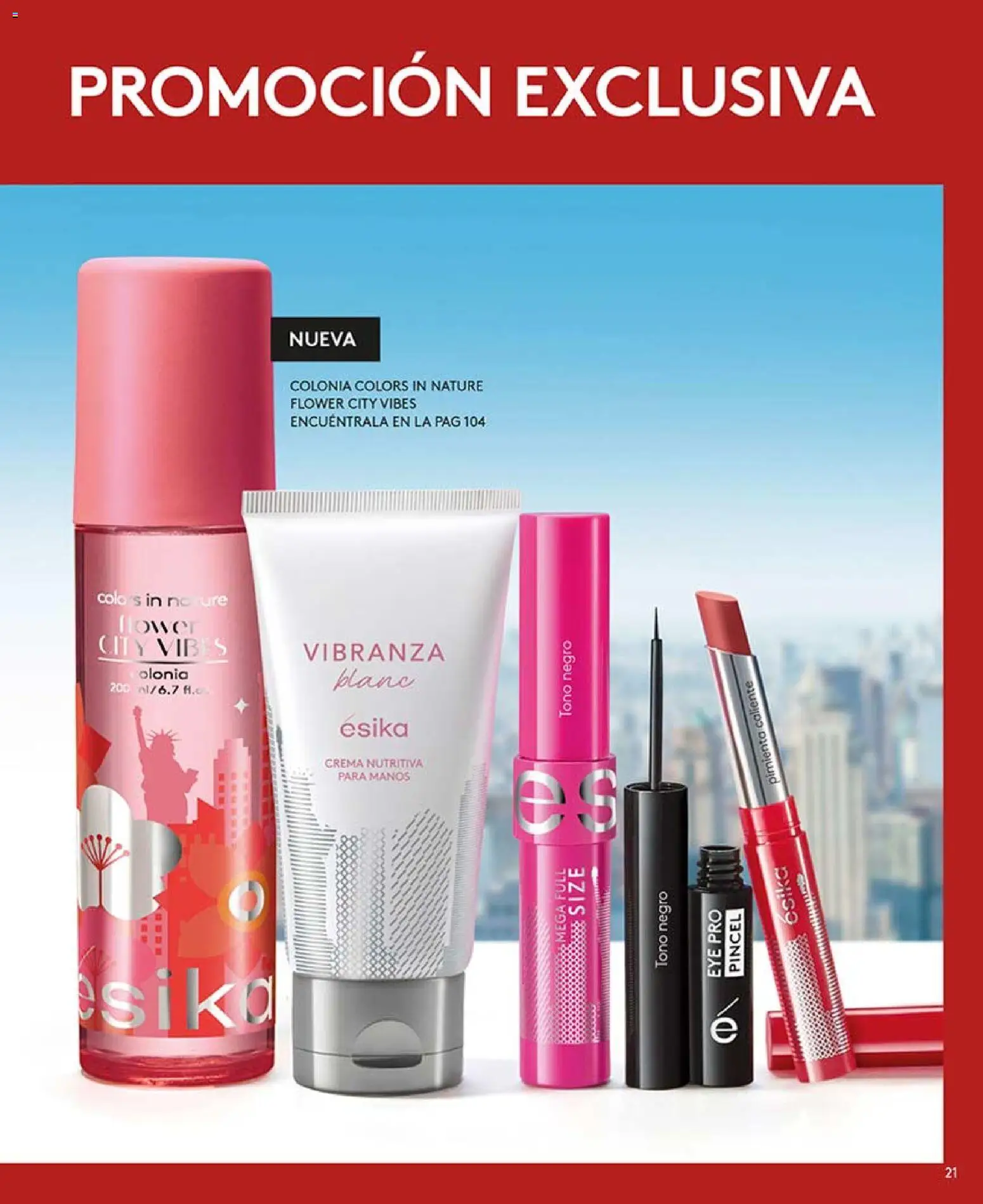 Ésika revista - valida desde el 13.03.2026 | Página: 21 | Productos: Crema
