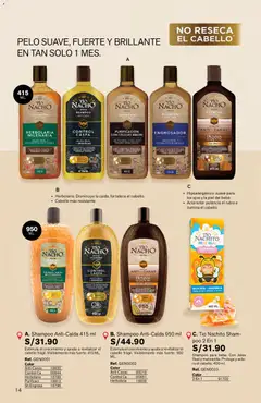 Vista previa de folleto Leonisa - Aliados Leonisa Feliz día, papá de la Leonisa válido desde 15.05.2026 | Página: 14 | Productos: Shampoo, Empaque