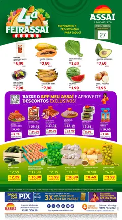 Assaí Atacadista ofertas - AM - Pré-Visualização do folheto da loja Assaí Atacadista, válido de 27.05.2026