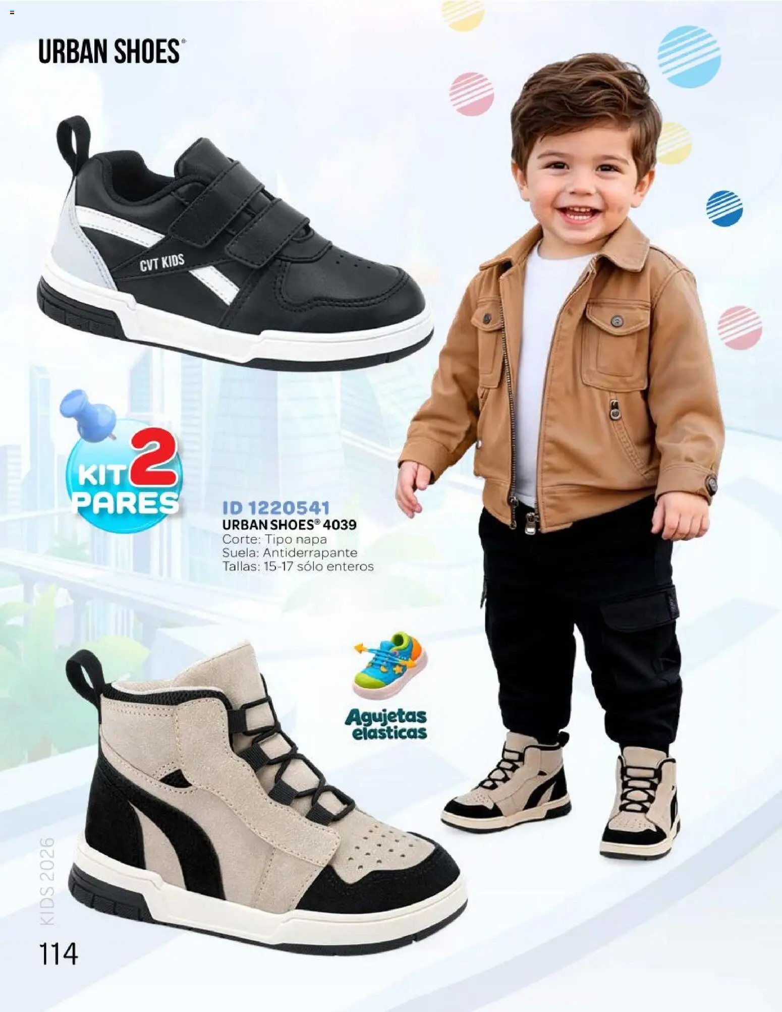 Nuevas ofertas de Price Shoes válidas en toda la República Mexicana desde el 25.04.2026. ¡Encuentra las mejores ofertas en Price Shoes catálogo Kids todo en uno! | Página: 114