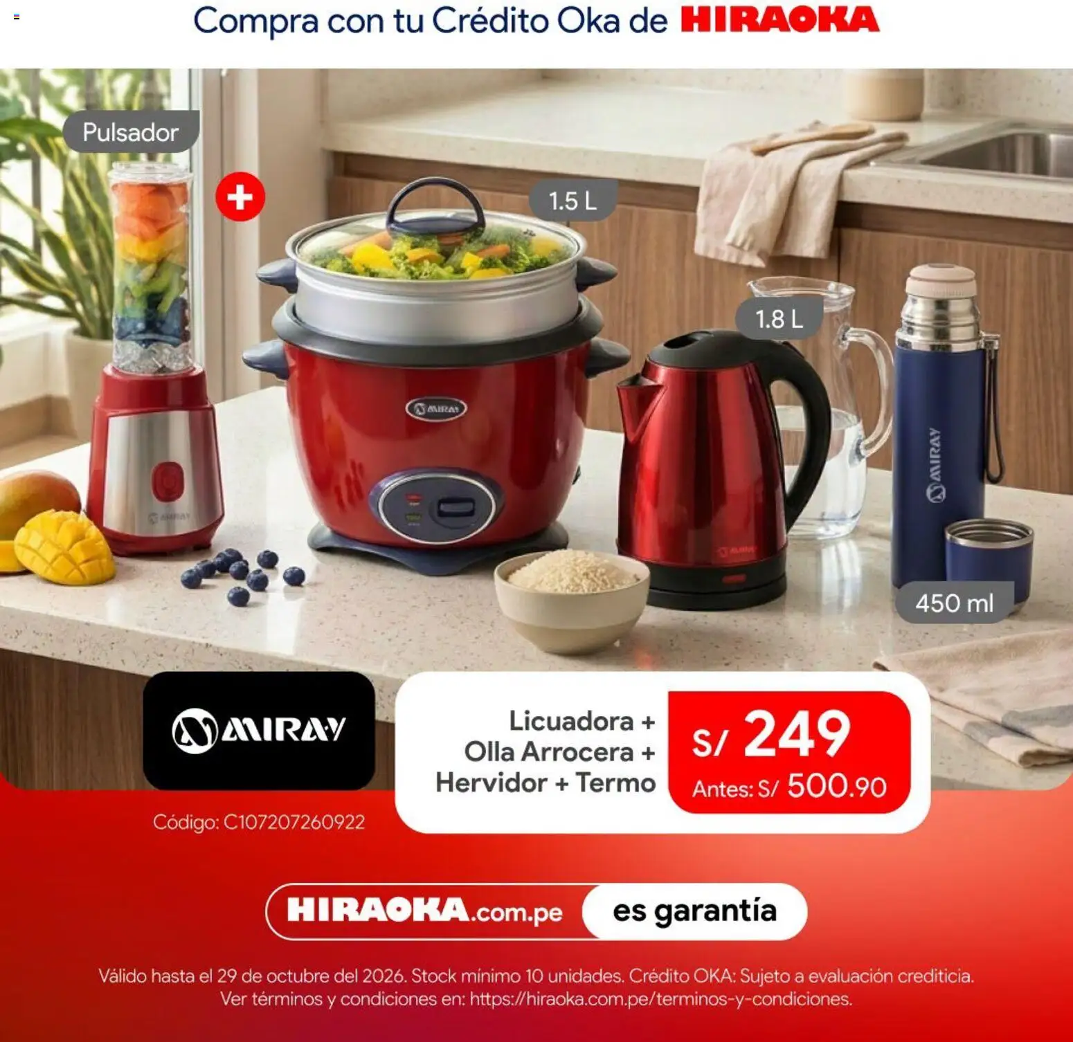 Catálogo Hiraoka válido desde 28/10/2026 | Página: 3