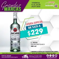 Vista previa de Bodegas Alianza catálogo Grandes Marcas, nuevo folleto de la tienda, válido en México a partir del 13/07/2026